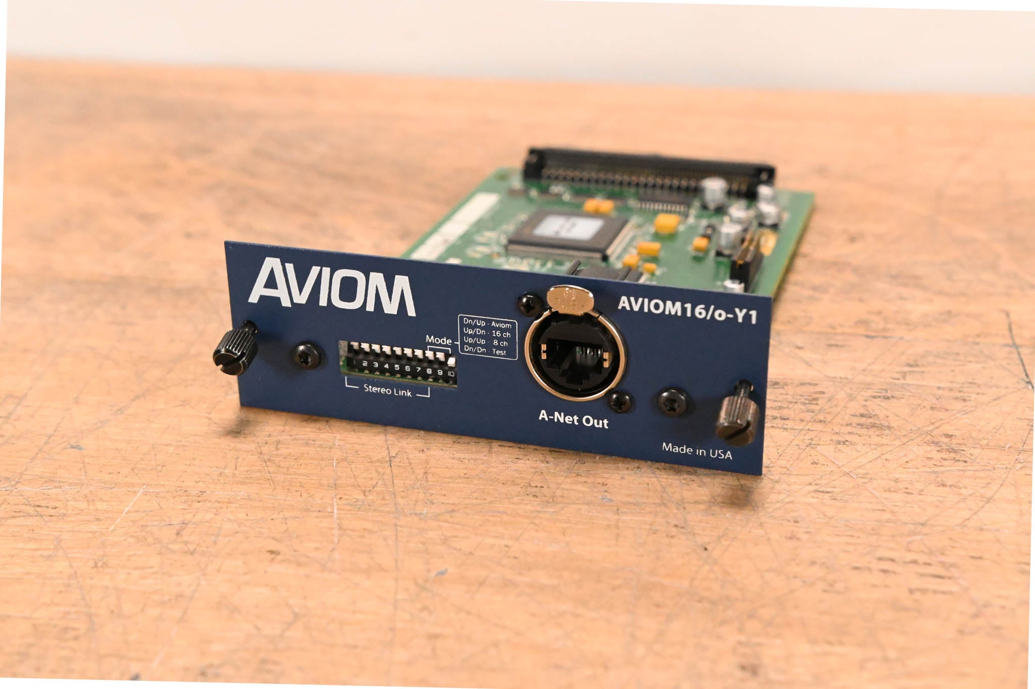Aviom 16/o-Y1 A-Net Card for Yamaha Digital Products