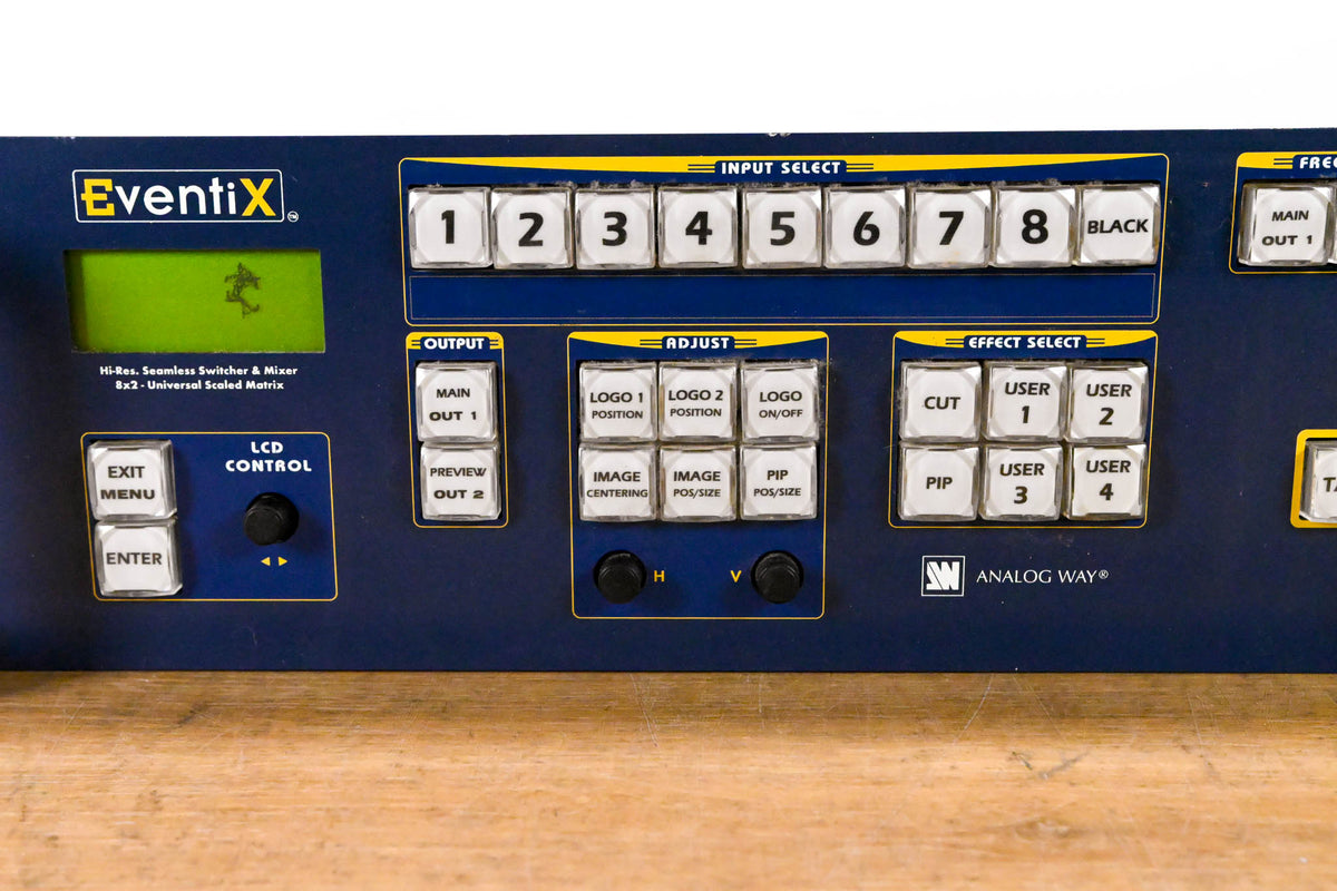 Analog Way EVX8022 EventiX 8x2 Mixer / Seamless Switcher