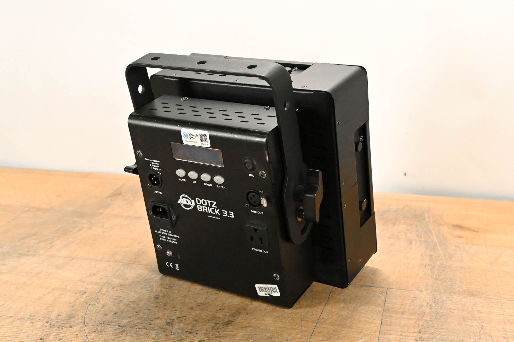 ADJ Dotz Brick 3.3 30W Tri-Color COB LED Wash Light