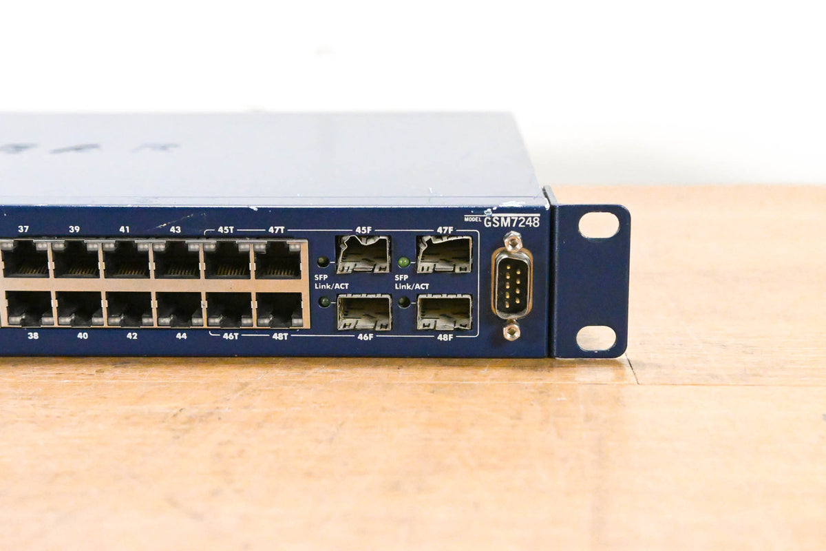 NETGEAR GSM7248 ProSafe 48-Port Gigabit Ethernet L2 Managed Switch