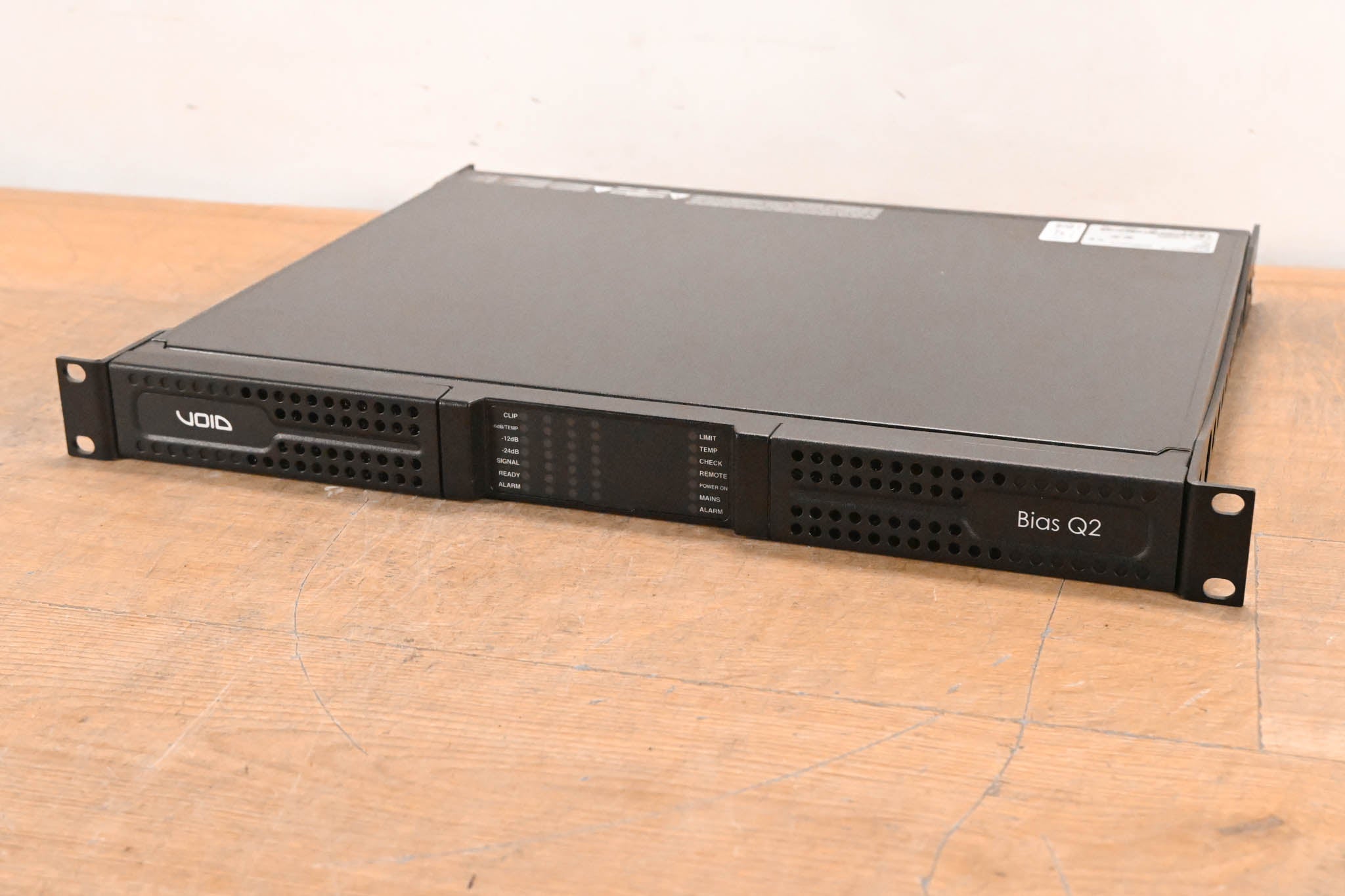 Void Bias Q2 4-Channel DSP Power Amplifier w/ Dante