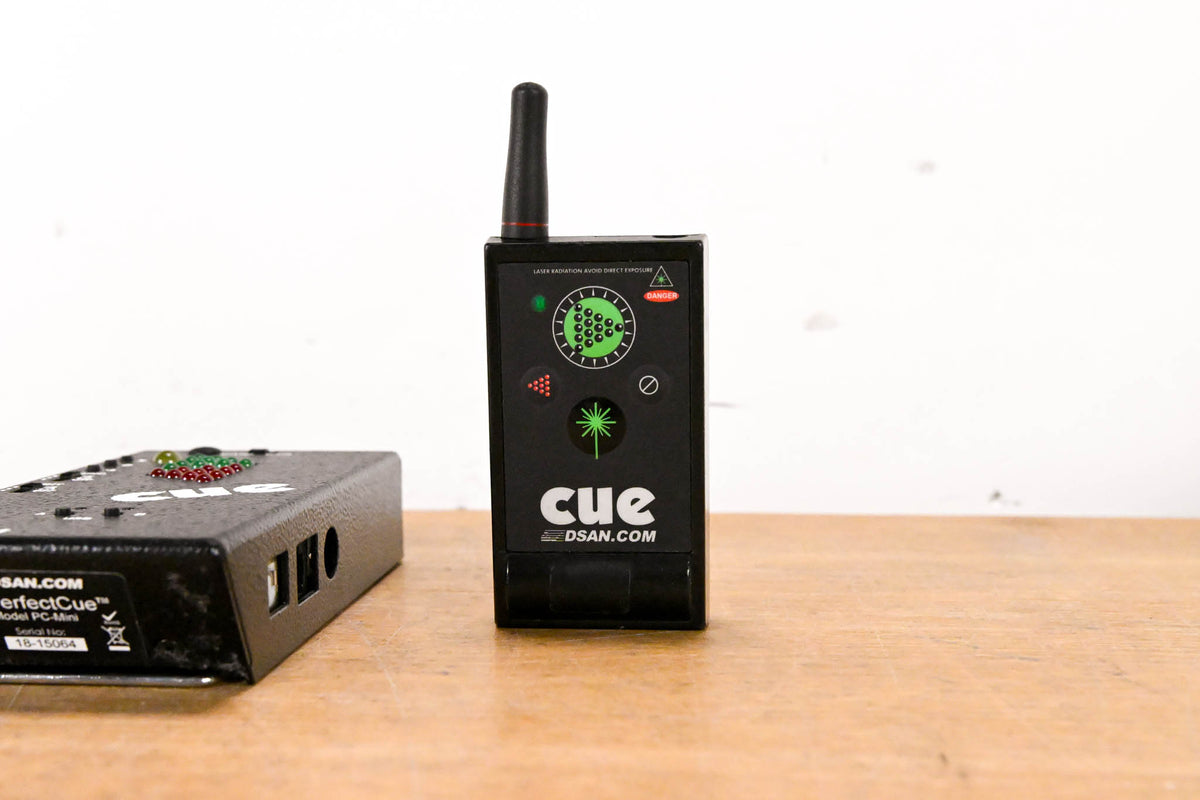 DSan PerfectCue Mini with 4-Button Transmitter and Green Laser Pointer