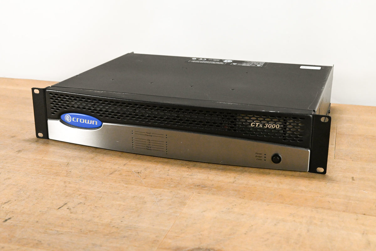 Crown CTs 3000 2-Channel 1500W Power Amplifier