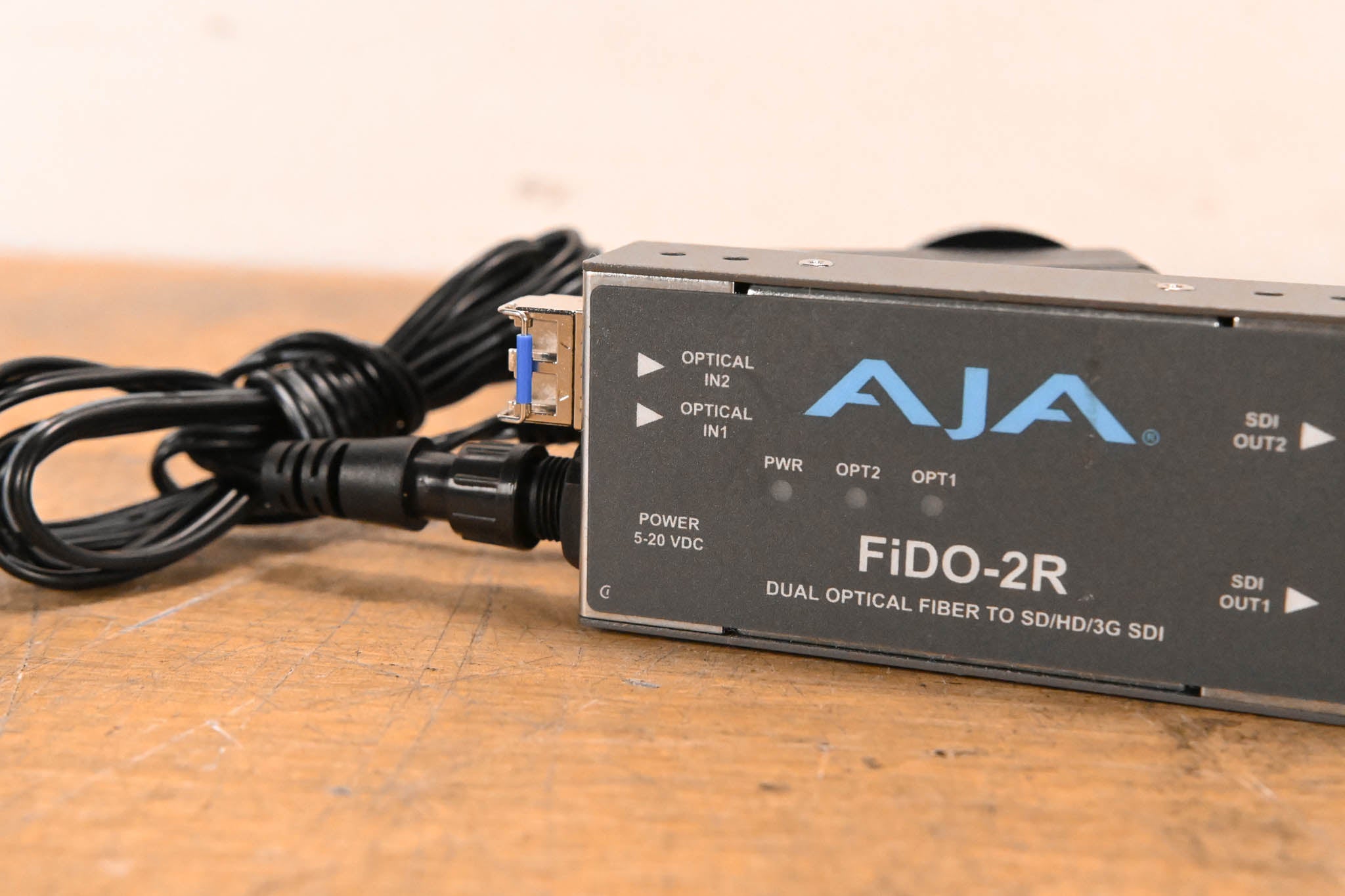 AJA FIDO-2R Dual-Channel Optical Fiber to SD/HD/3G SDI Receiver