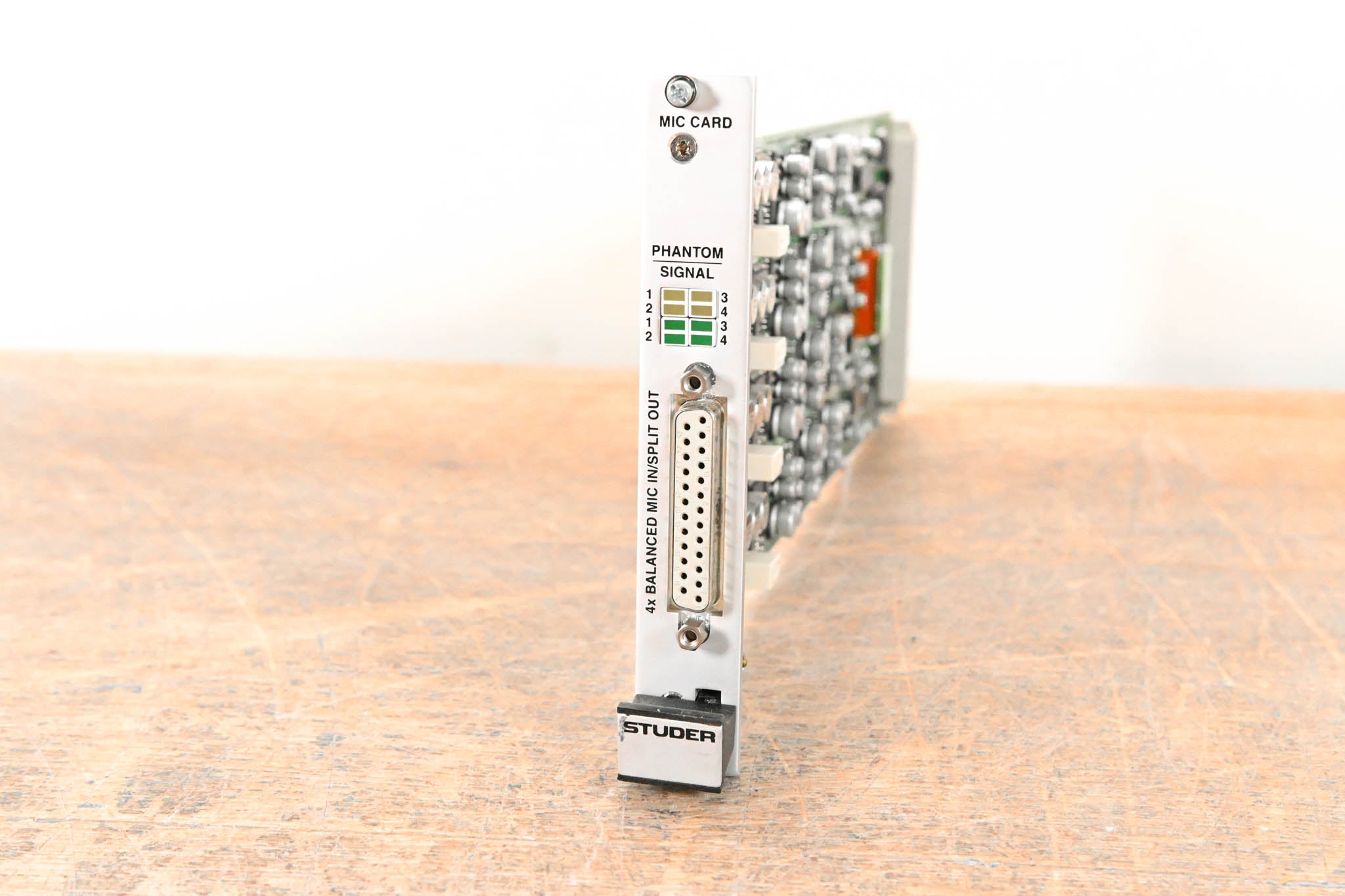 Studer Mic/Line In Card for D21m Modular I/O System