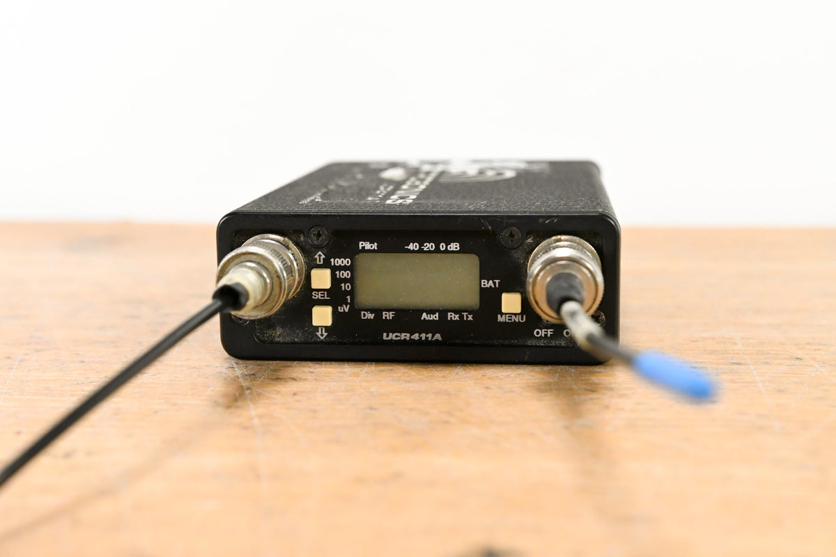 Lectrosonics UCR411A Receiver w/ UM400a Transmitter - Block 26 (NO PSU)