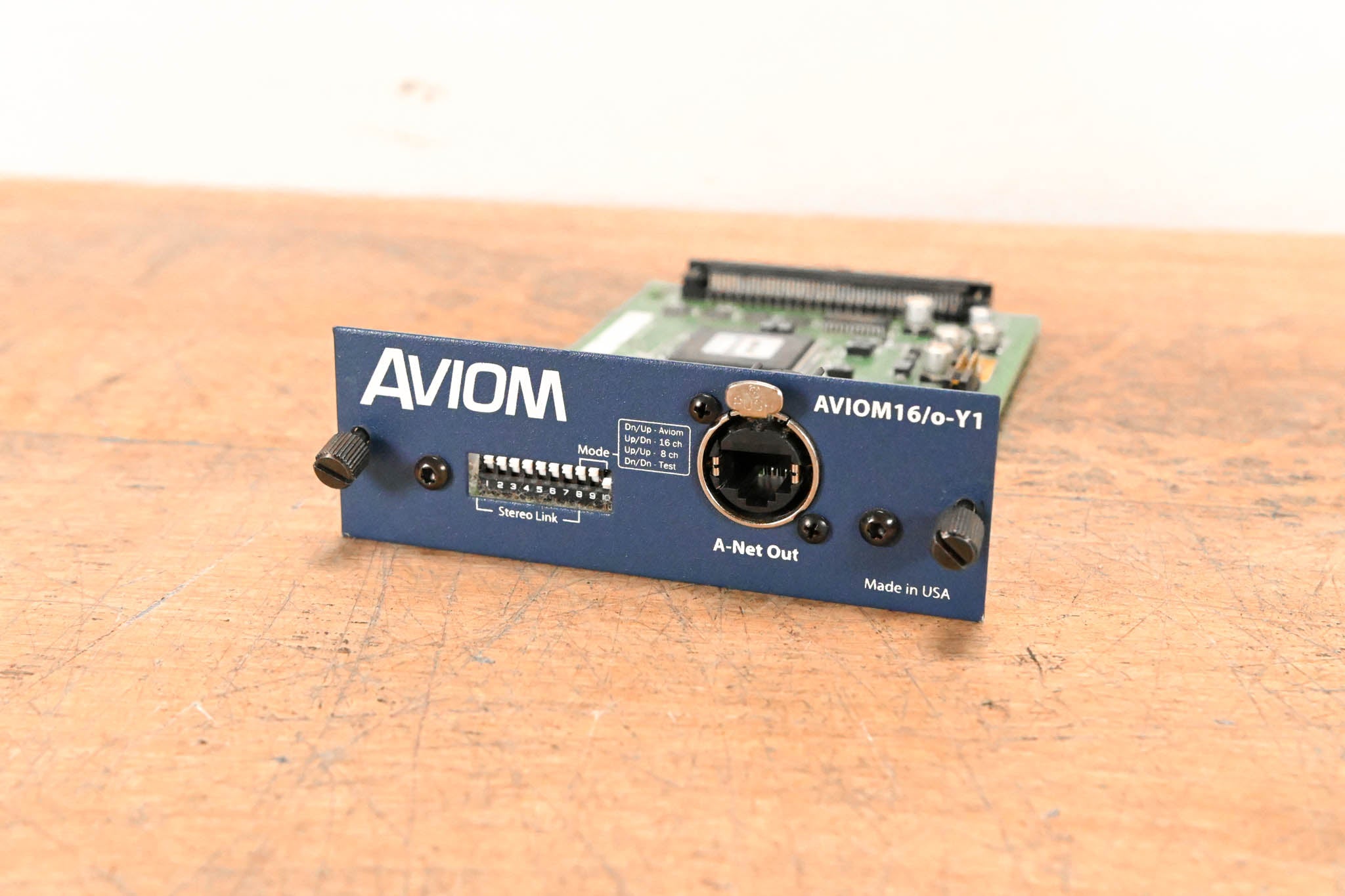 Aviom 16/o-Y1 A-Net Card for Yamaha Digital Products