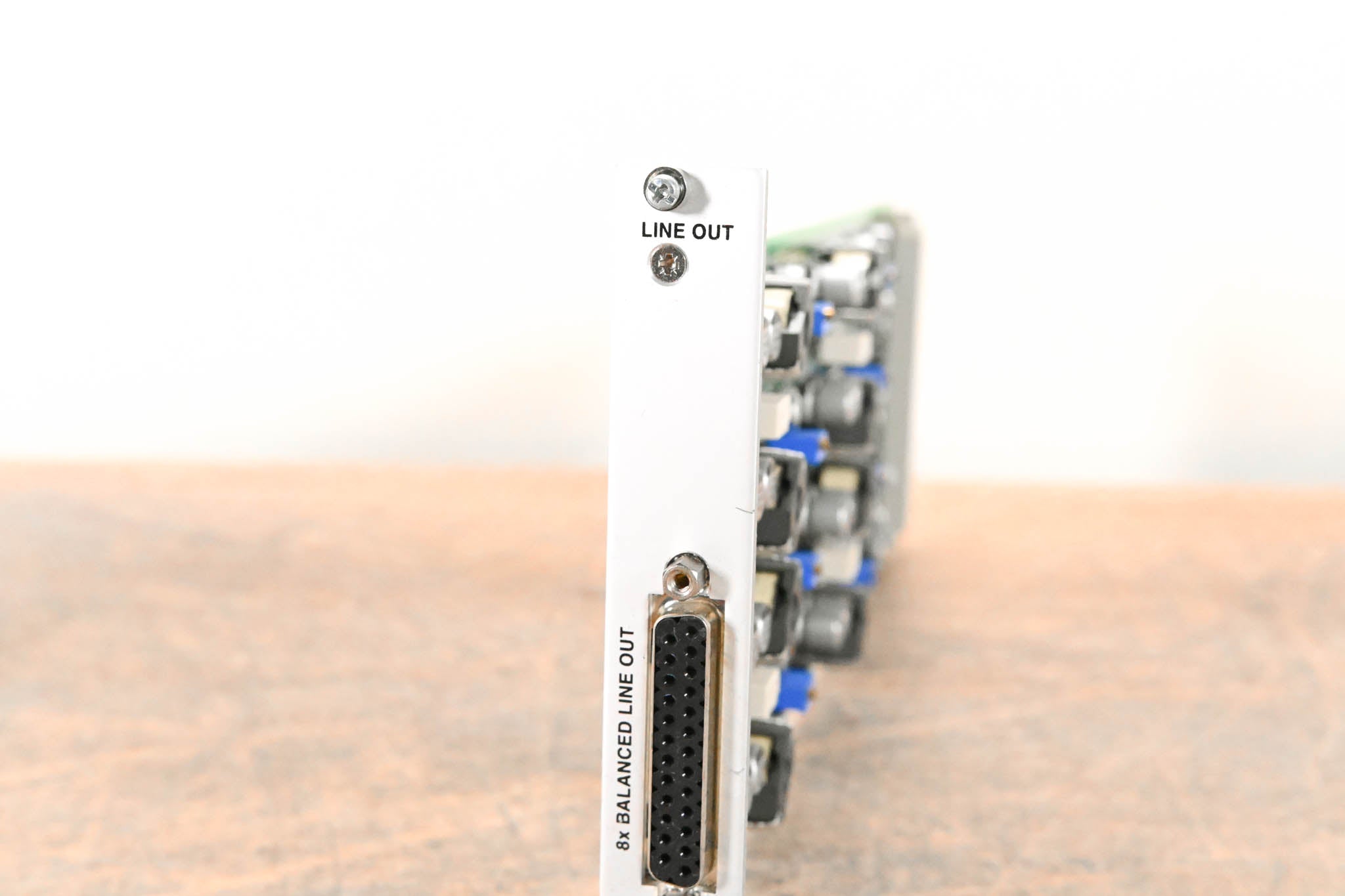 Studer 8-Channel Analog Line Out Card for D21m & D23m Modular I/O System