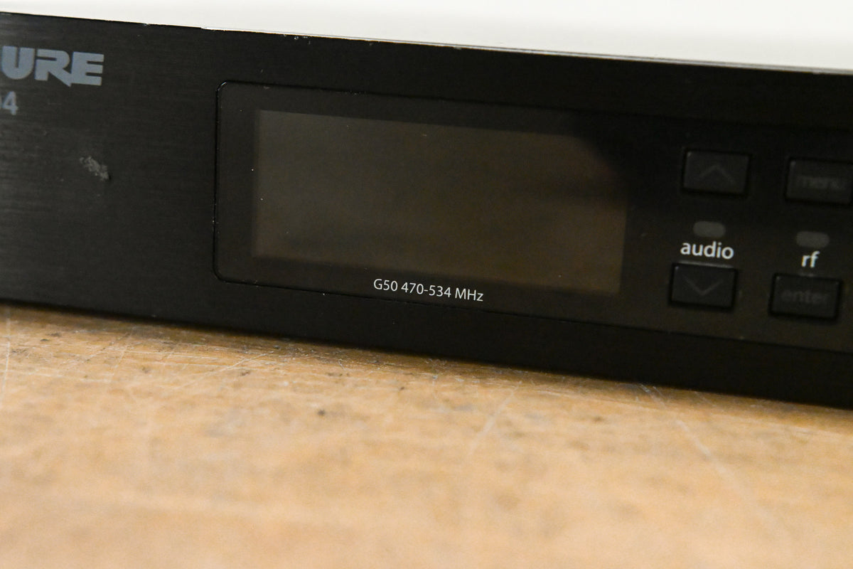 Shure QLXD24/KSM9HS Digital Handheld Wireless System - G50 Band (NO PSU)
