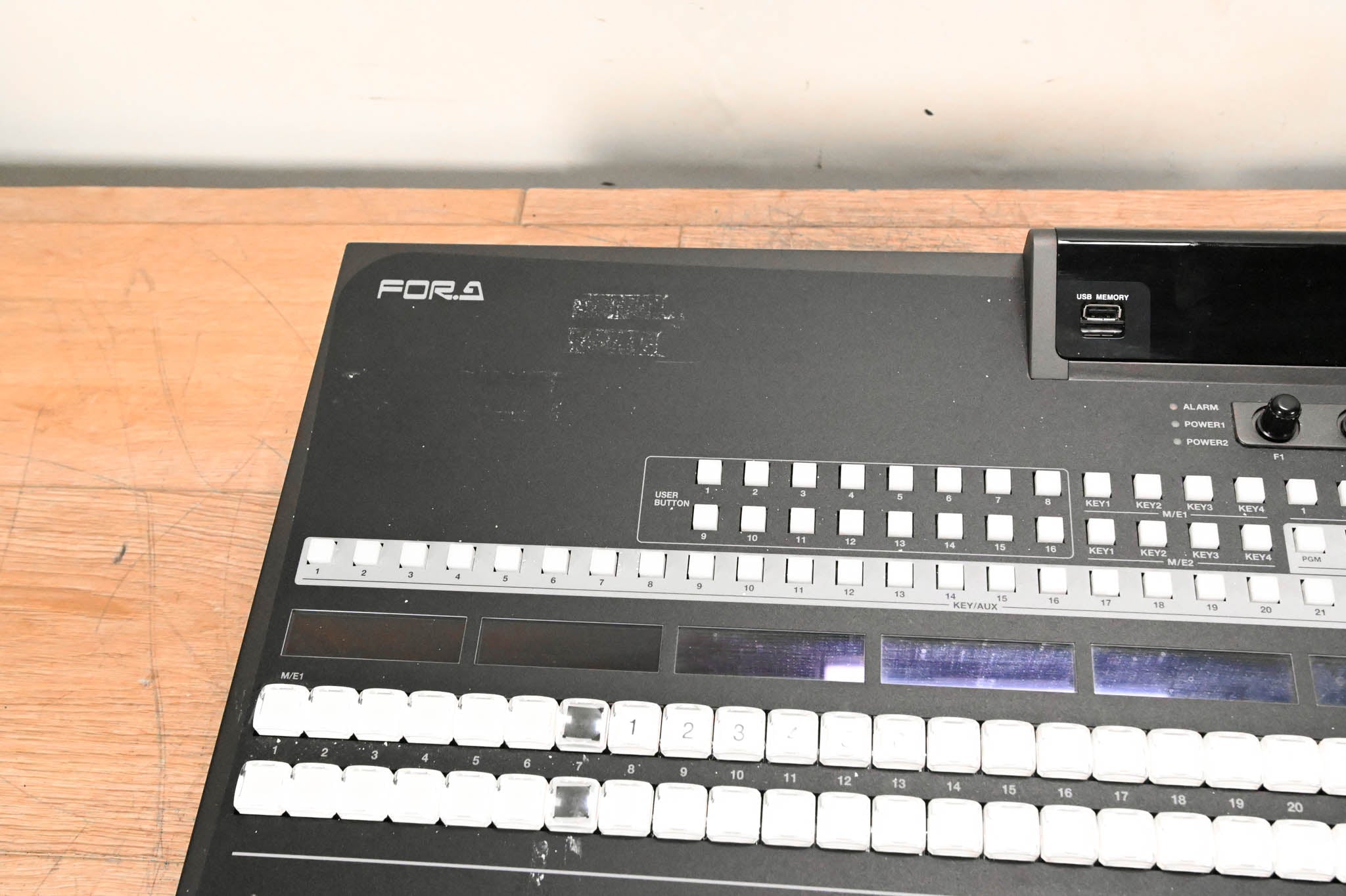 For.A HVS-390HS 2 M/E Video Switcher with HVS-392WOU Control Surface