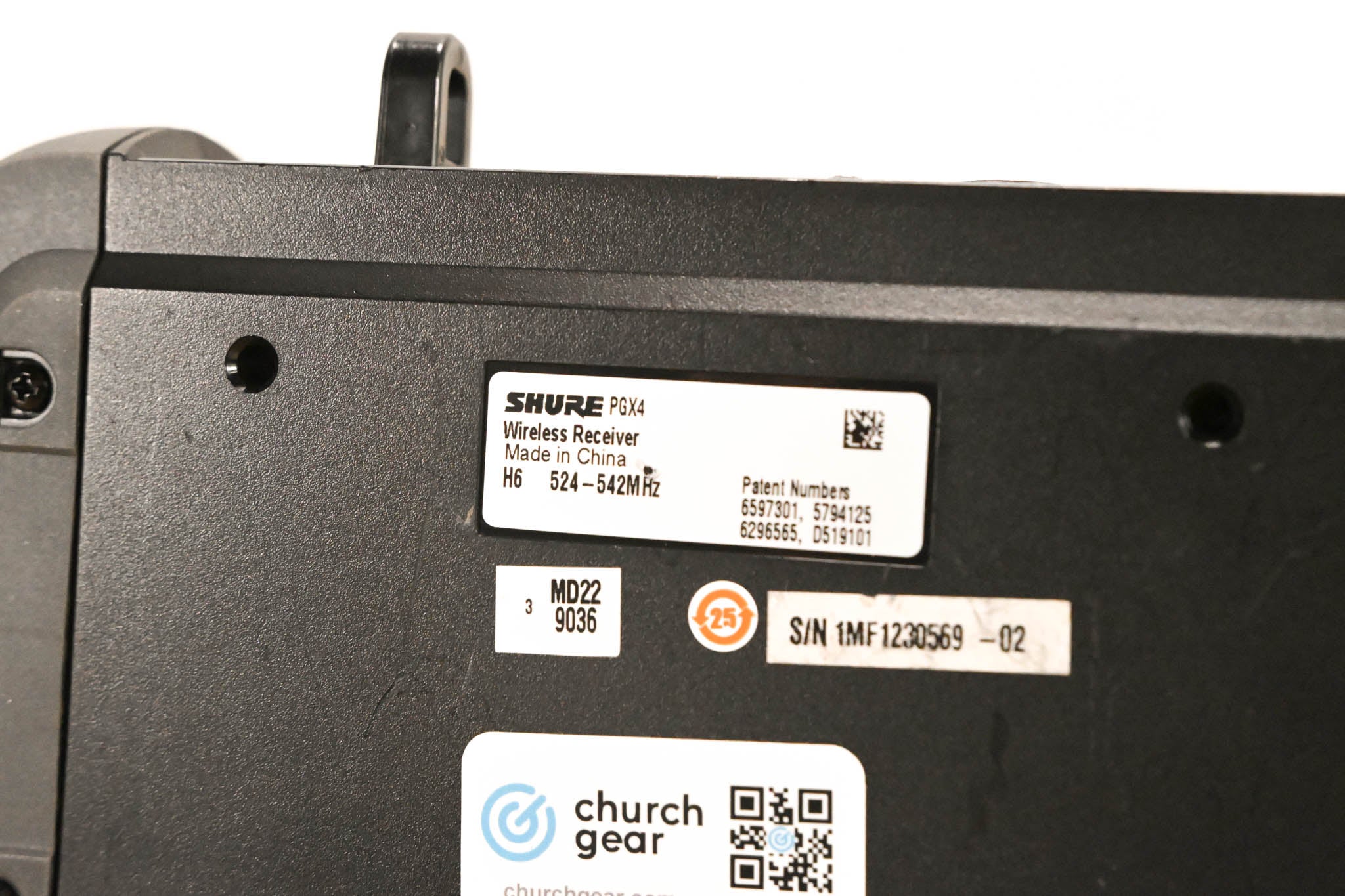 Shure PGX14 Wireless Bodypack System - 524-542 MHz (NO POWER SUPPLY)