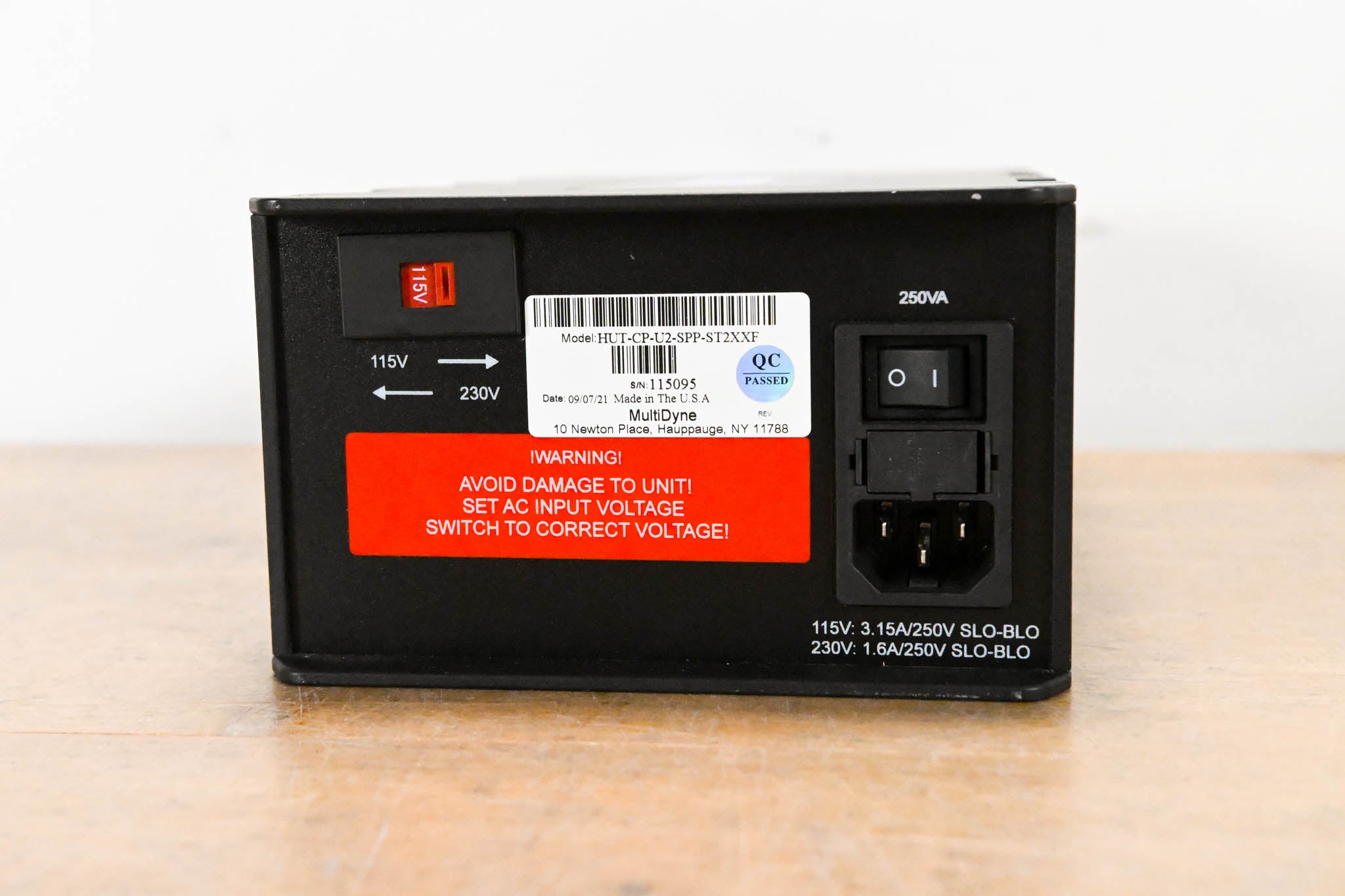 MultiDyne HUT-CP-U2-SPP-ST2XXF Powered HUT SMPTE System - Camera Side