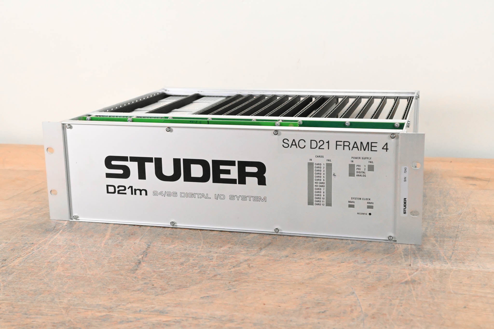 Studer D21m Modular I/O System with Madi HD Link Card