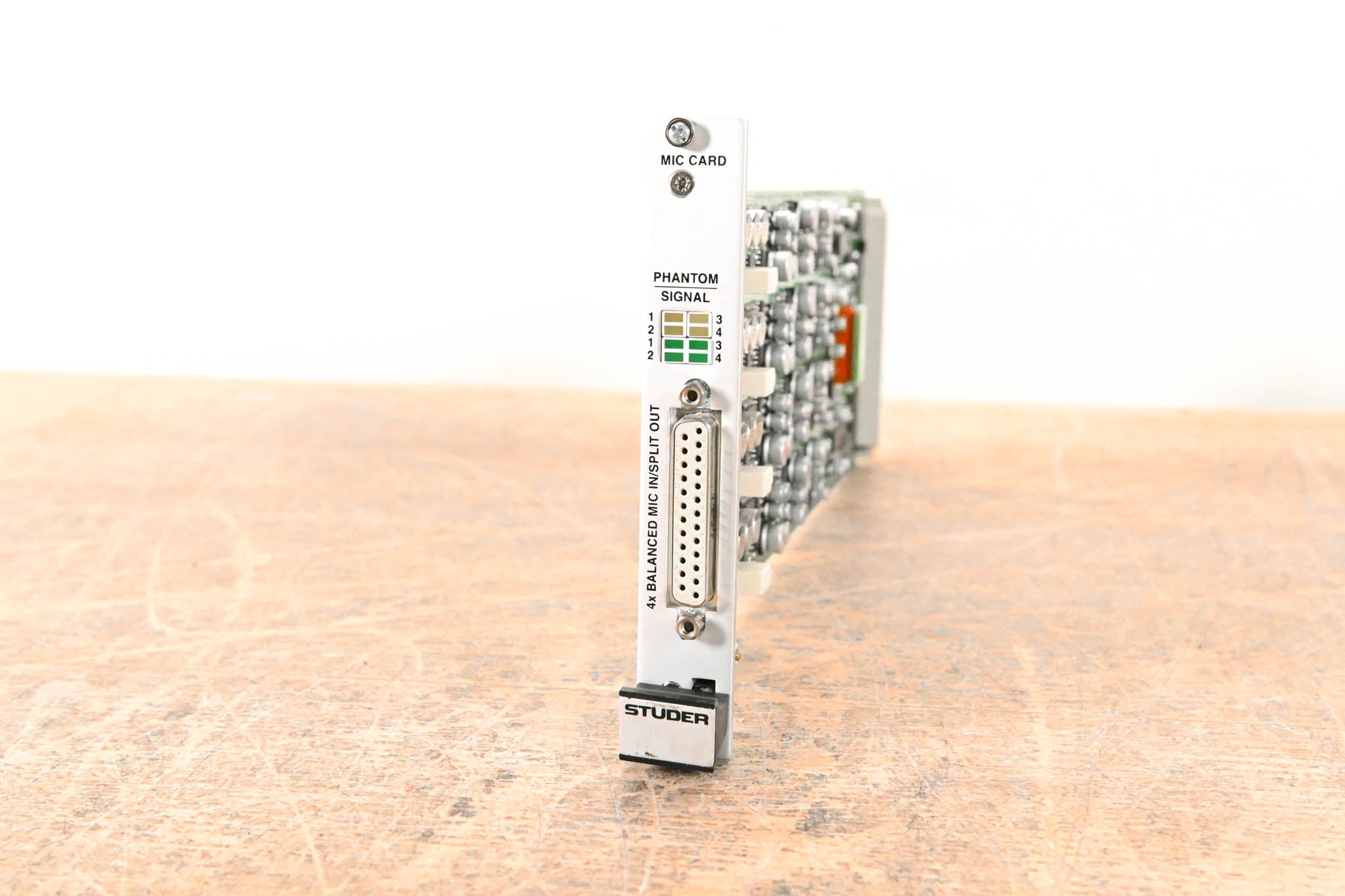 Studer Mic/Line In Card for D21m Modular I/O System