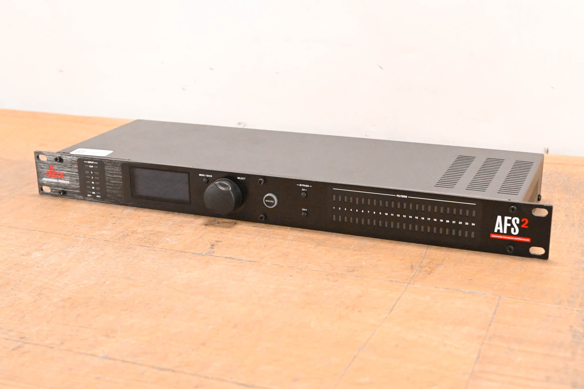 dbx AFS2-V Dual Channel Advanced Feedback Suppression Processor