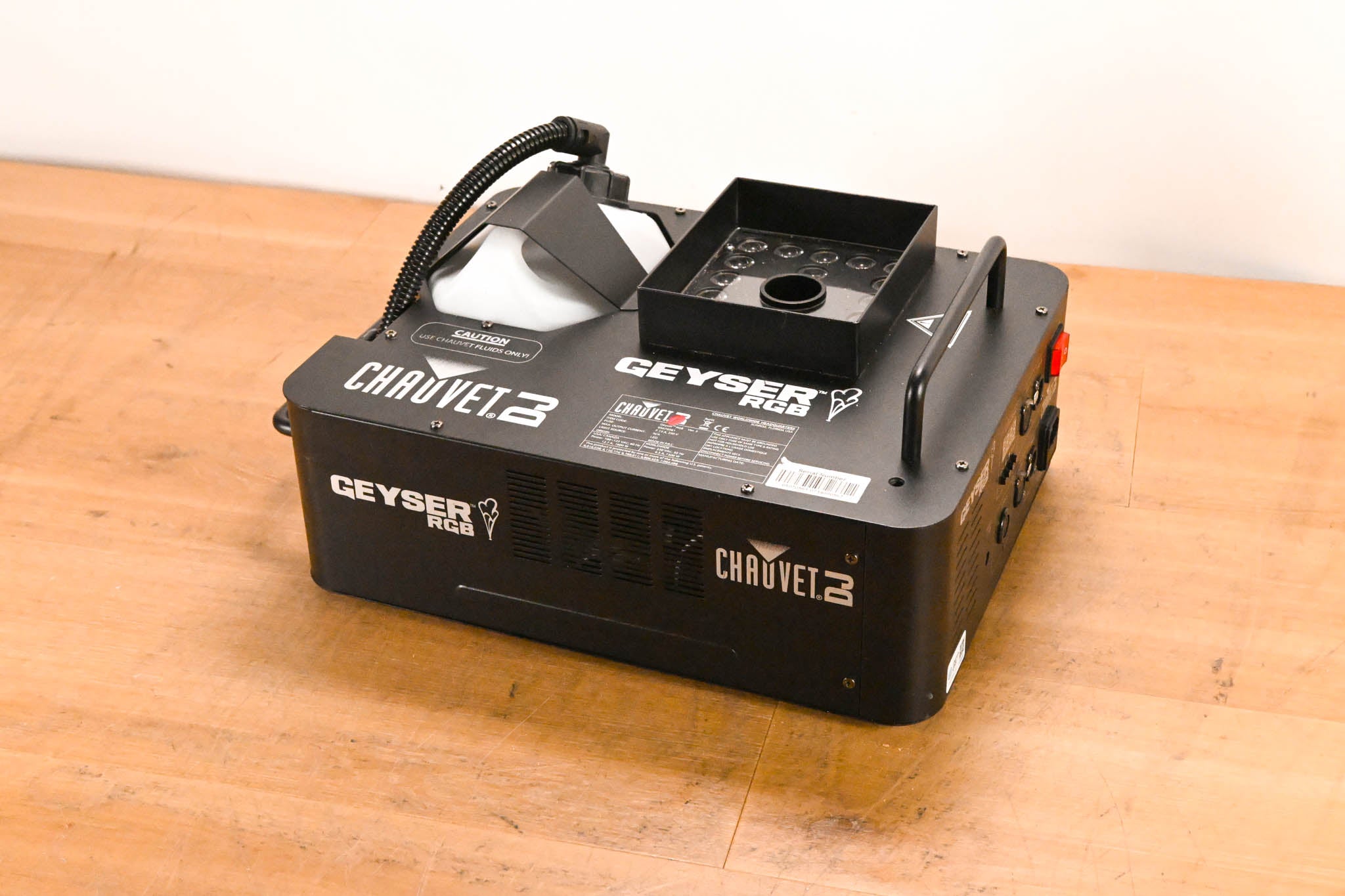 Chauvet Geyser RGB Ver 3 LED Lighting Effect and Fog Machine