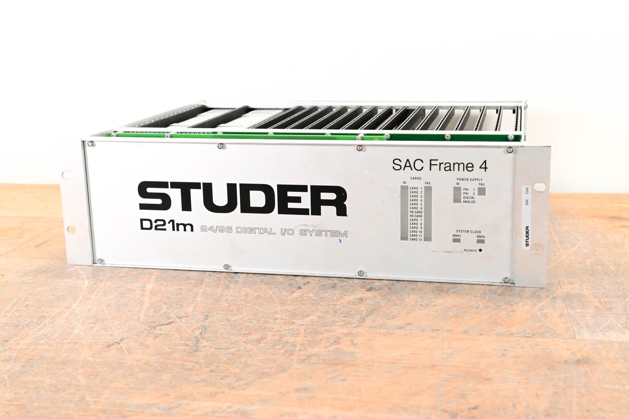 Studer D21m Modular I/O System with Madi HD Link Card