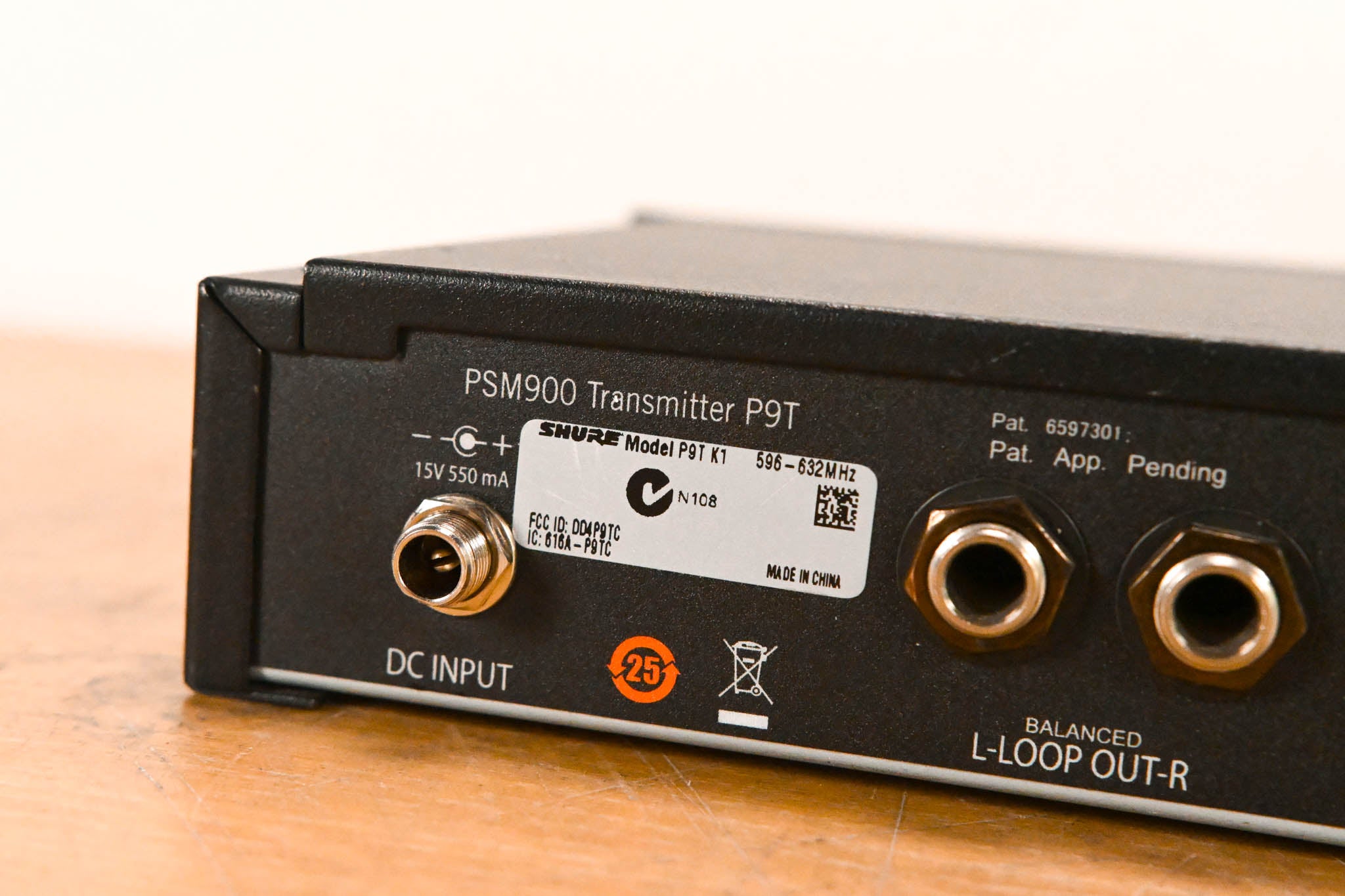 Shure PSM 900 Wireless IEM System K1 Band: 596-632MHz NO POWER SUPPLY