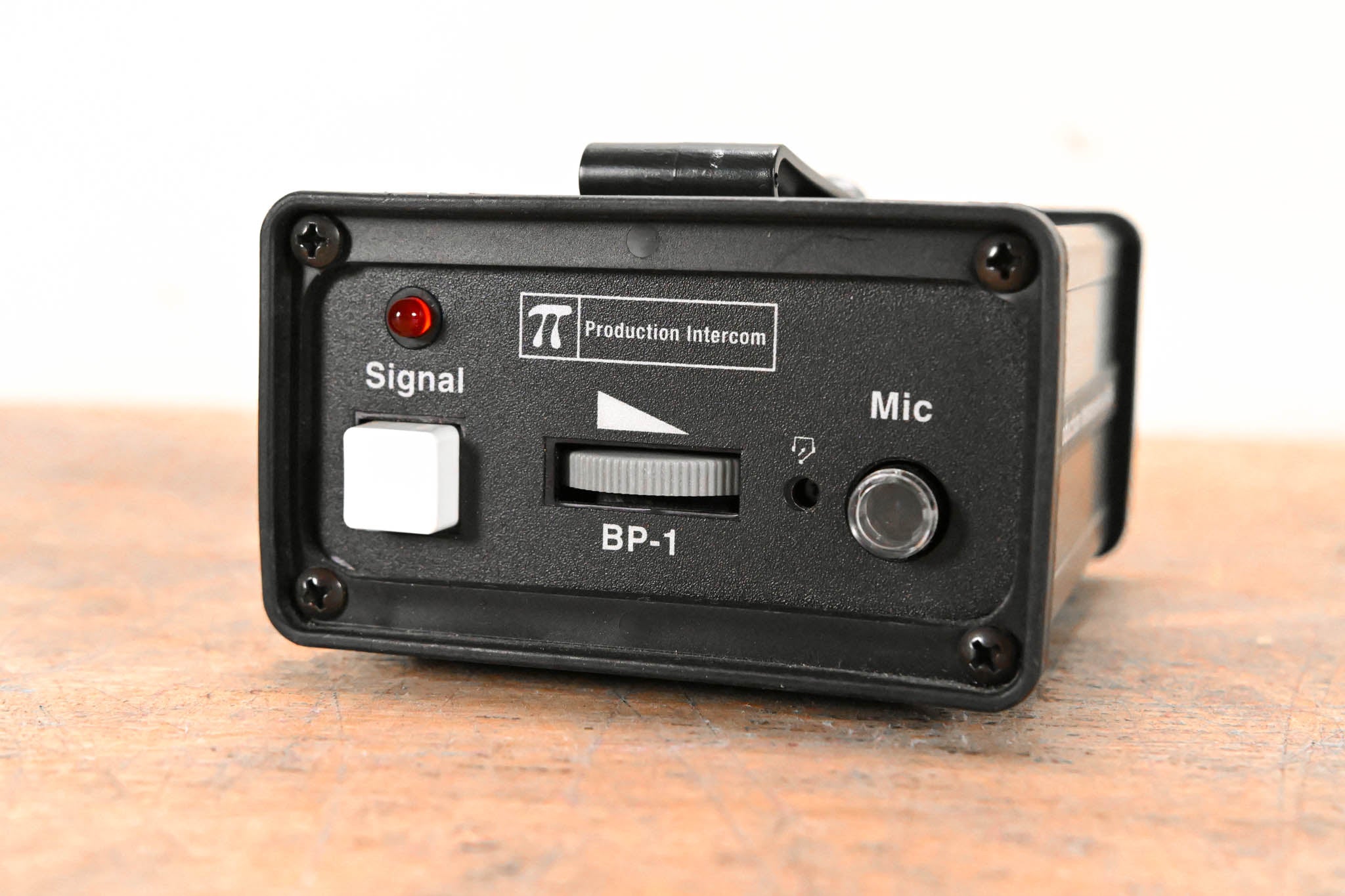 Production Intercom BP-1 Single-Circuit Headset Station Belt Pack