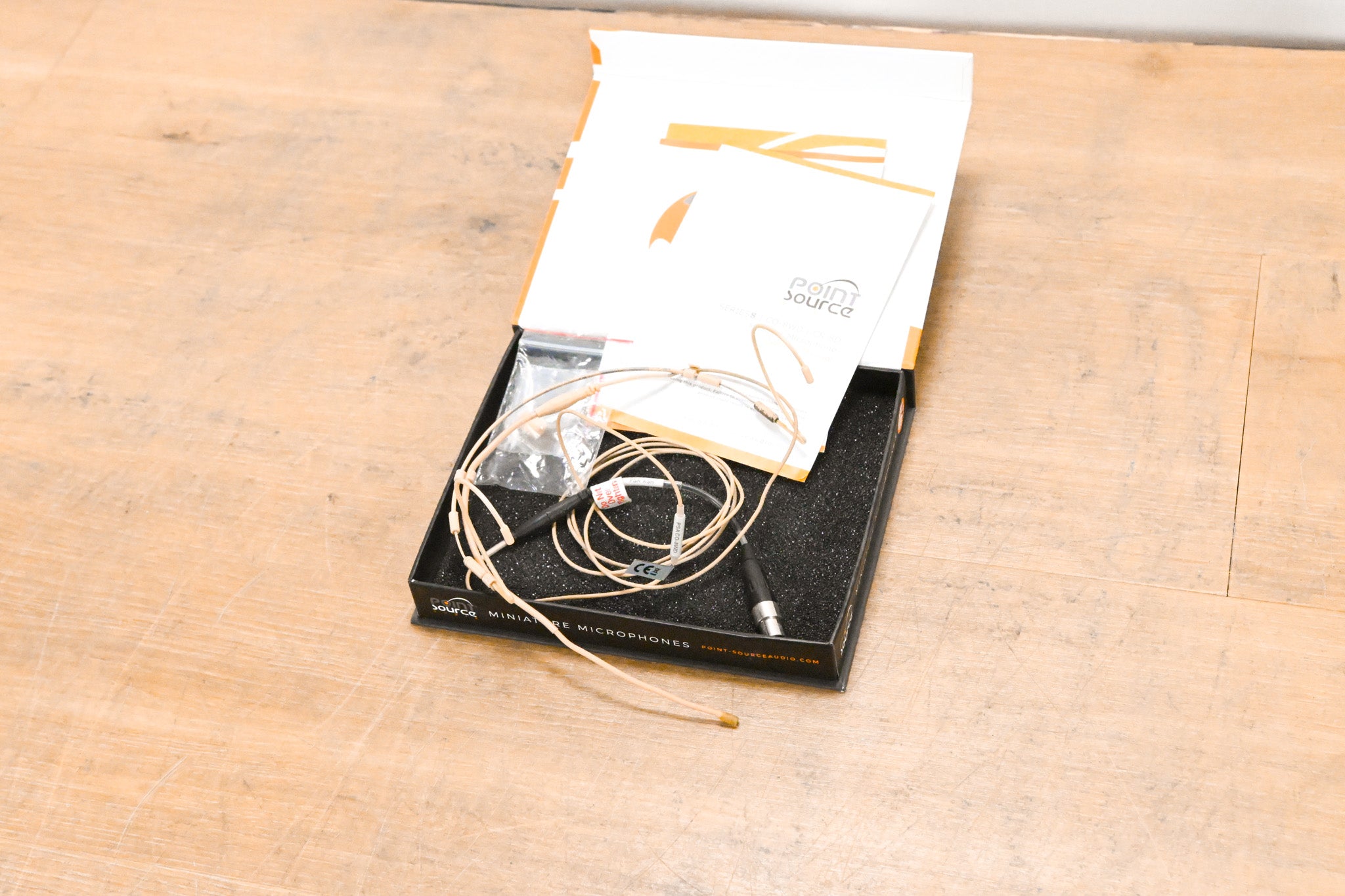 Point Source Audio CO-8WD-XSH-BE OMNI Waterproof Headset Mic for Shure