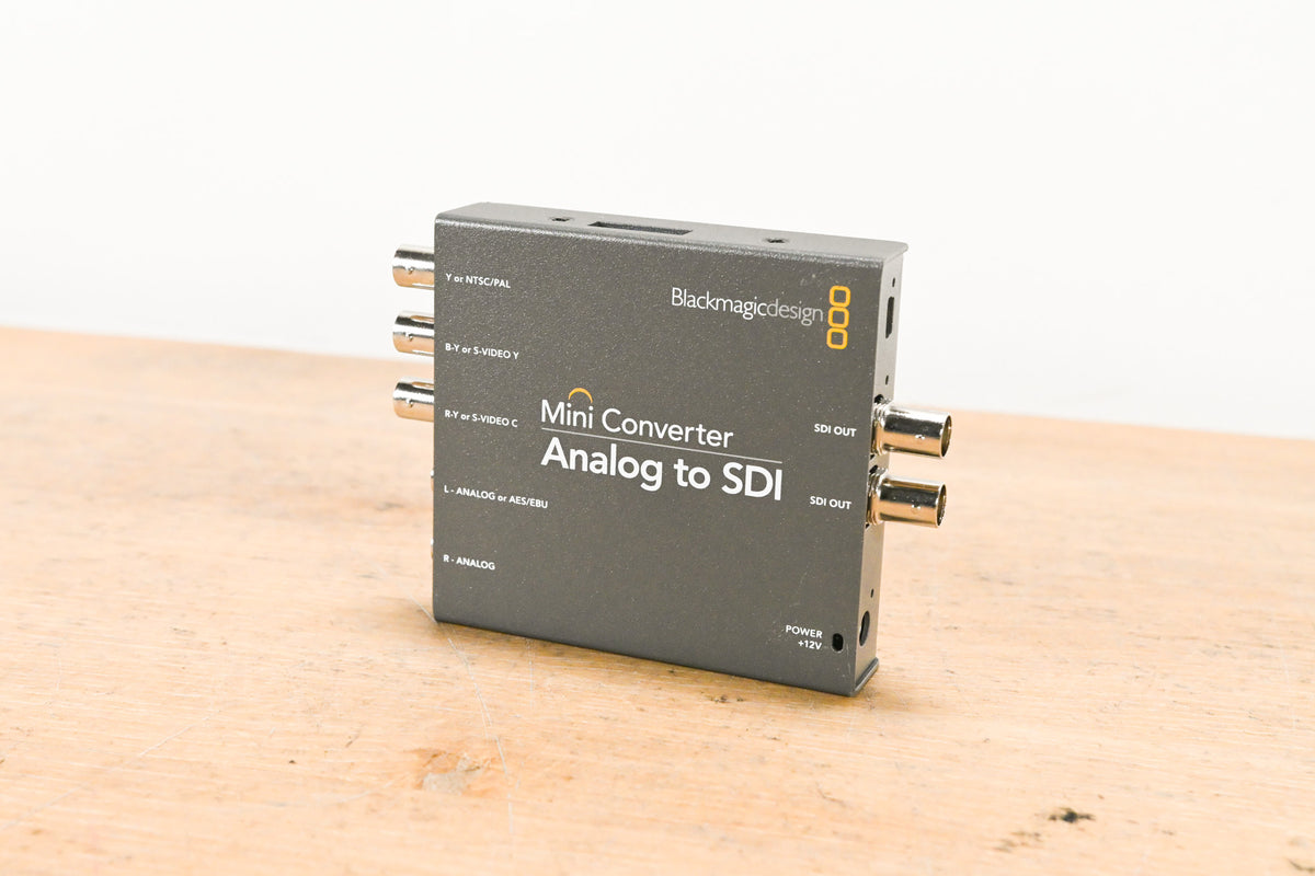 Blackmagic Design Mini Converter Analog to SDI (NO POWER SUPPLY)