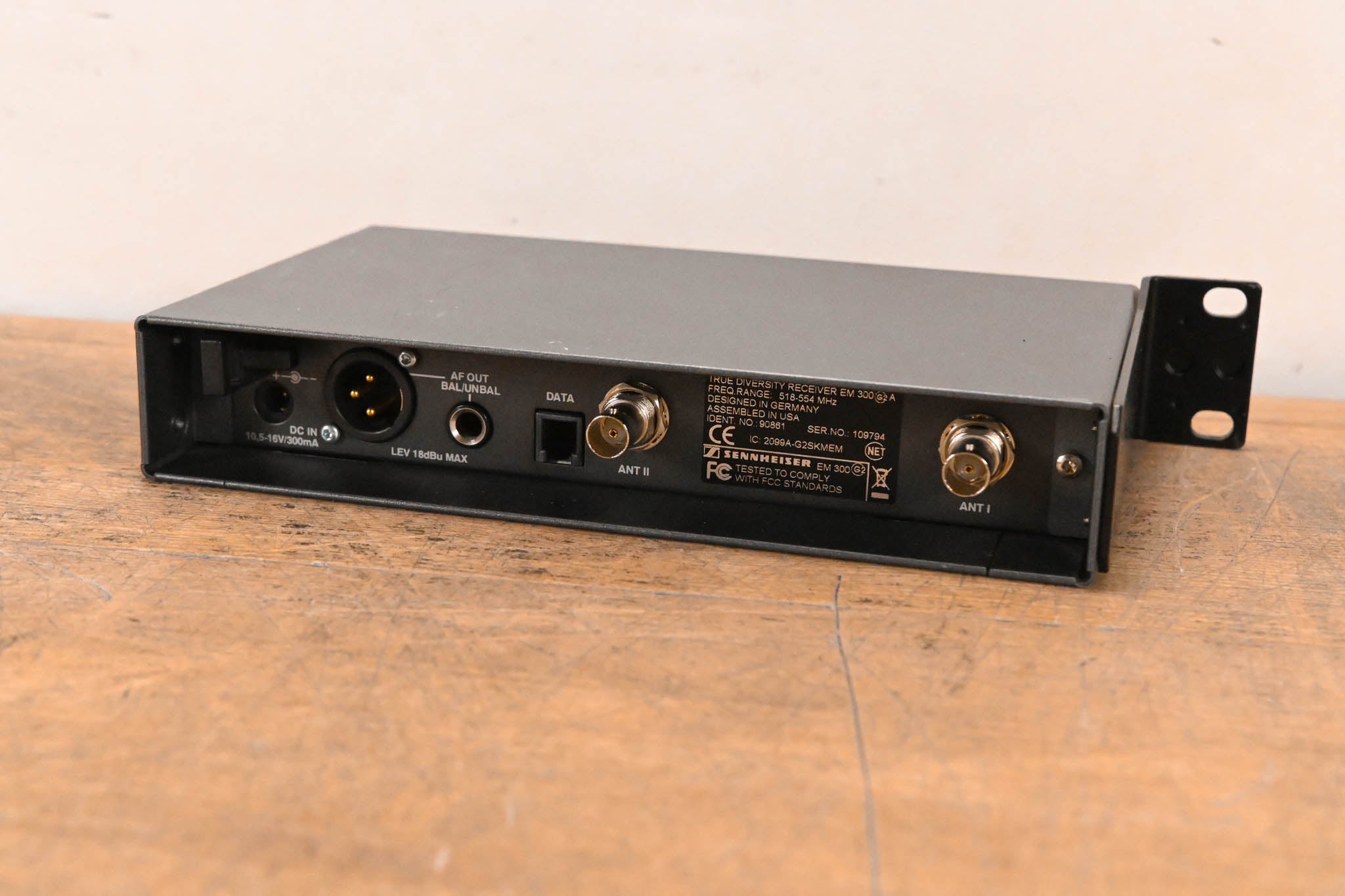 Sennheiser ew 300 G2 Bodypack Wireless System - 518-554MHz (NO PSU)