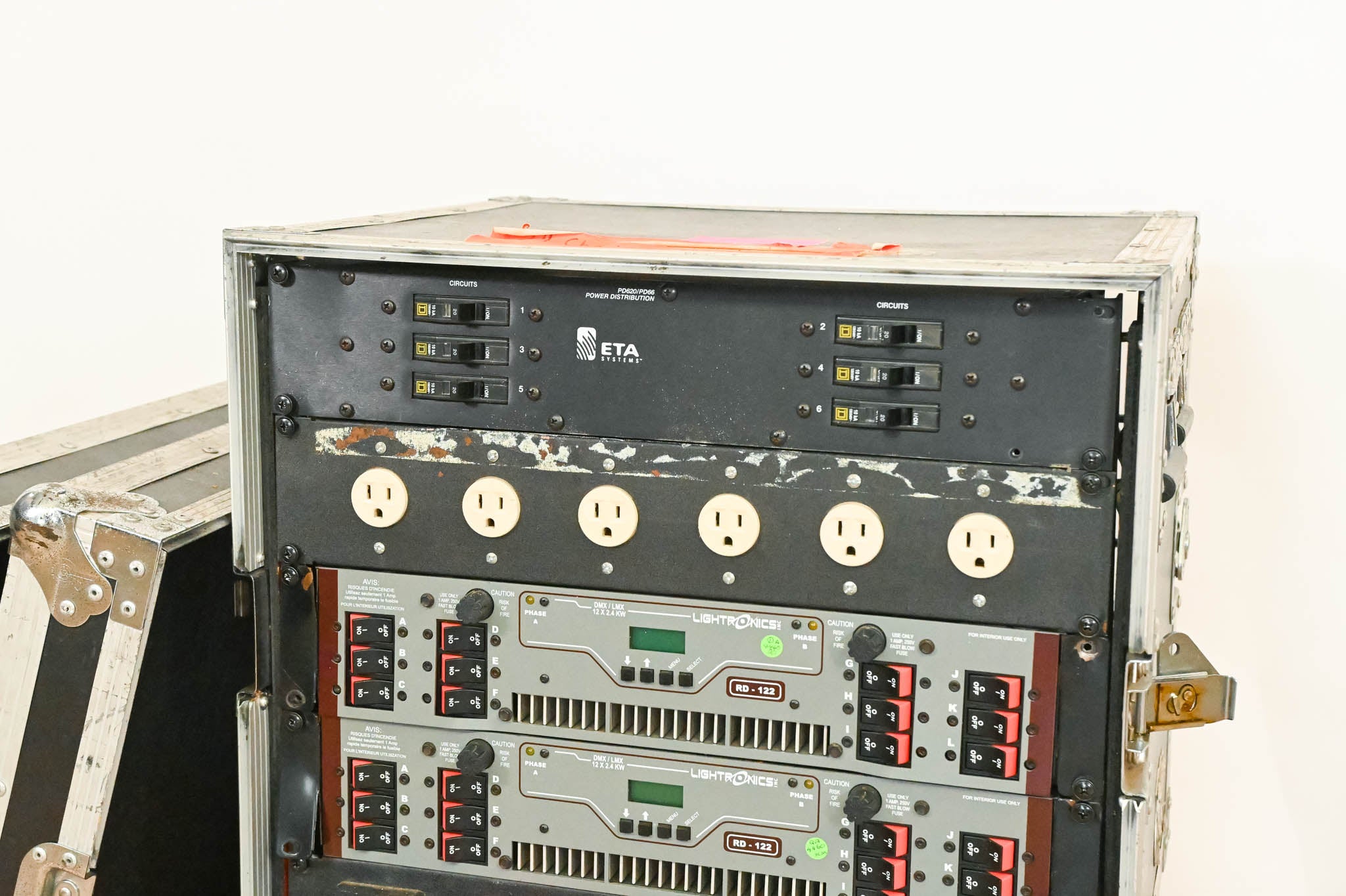 Lightronics 24-Channel Dimmer Rack with Road Case