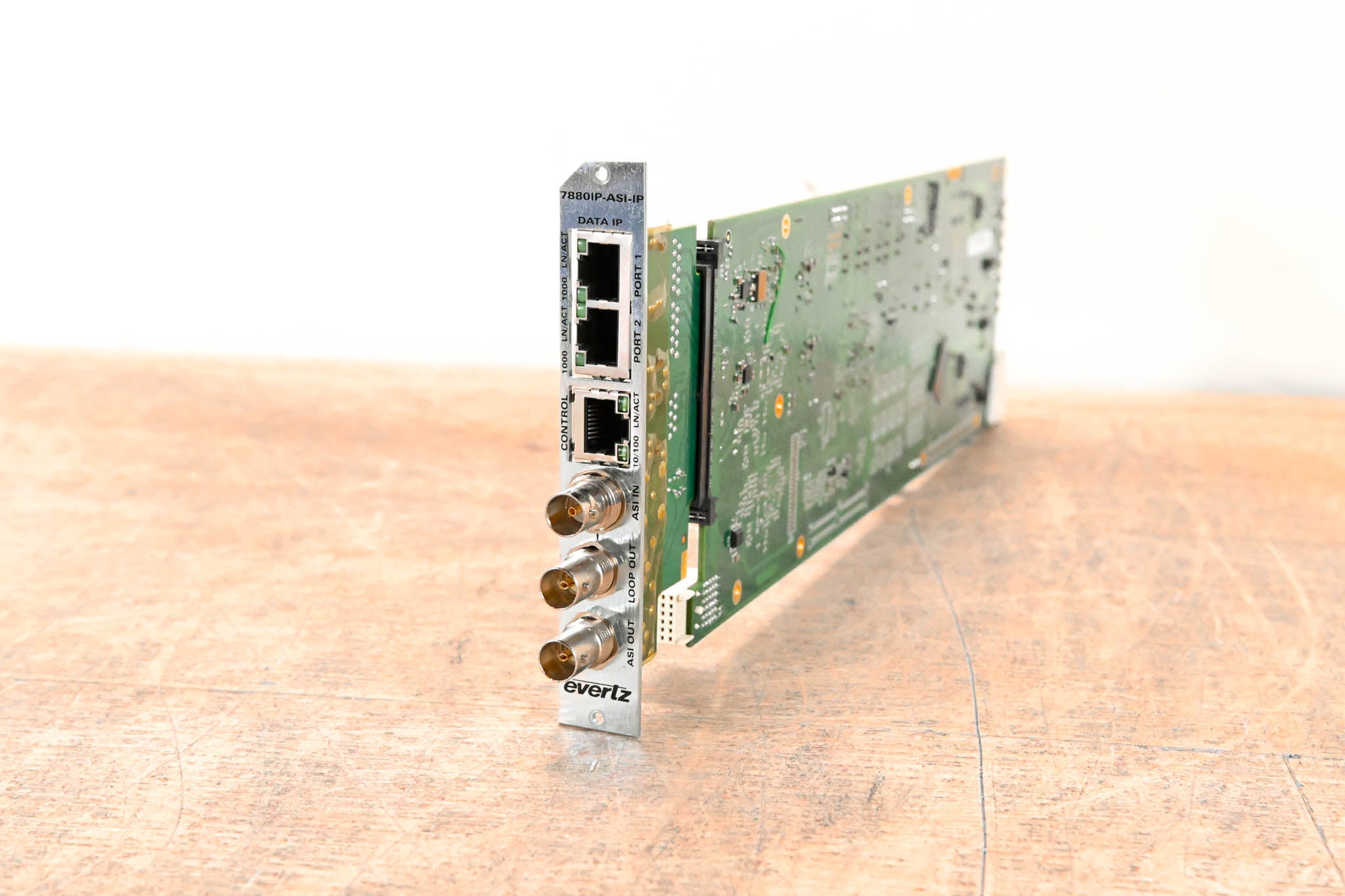Evertz 7880IP-ASI-IP ASI/SDI IP Encapsulator for 7700/7800 Multiframe