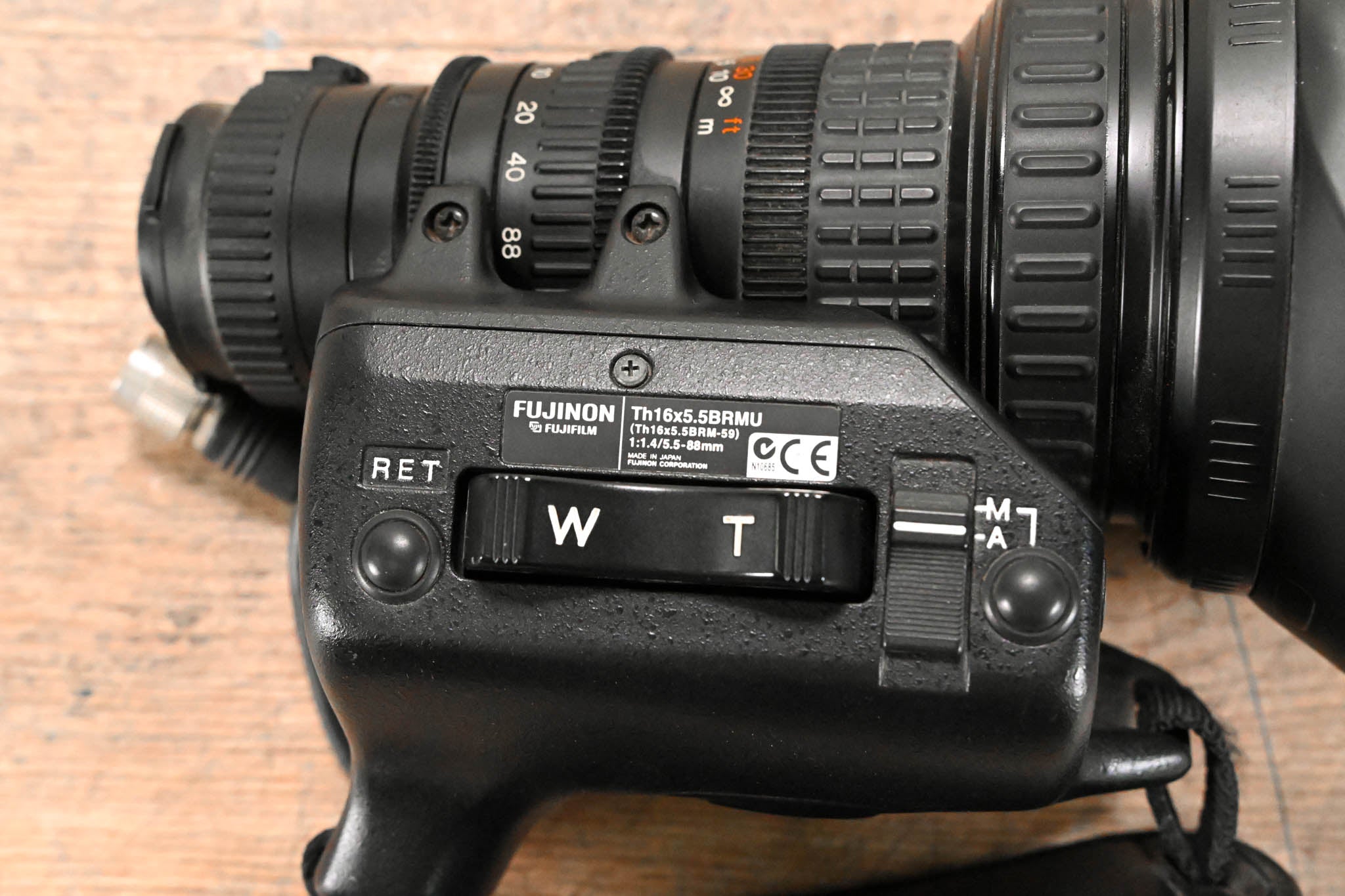 Fujinon Th16x5.5BRMU 1/3" Broadcast Zoom Lens - 1:1.4/5.5-88mm