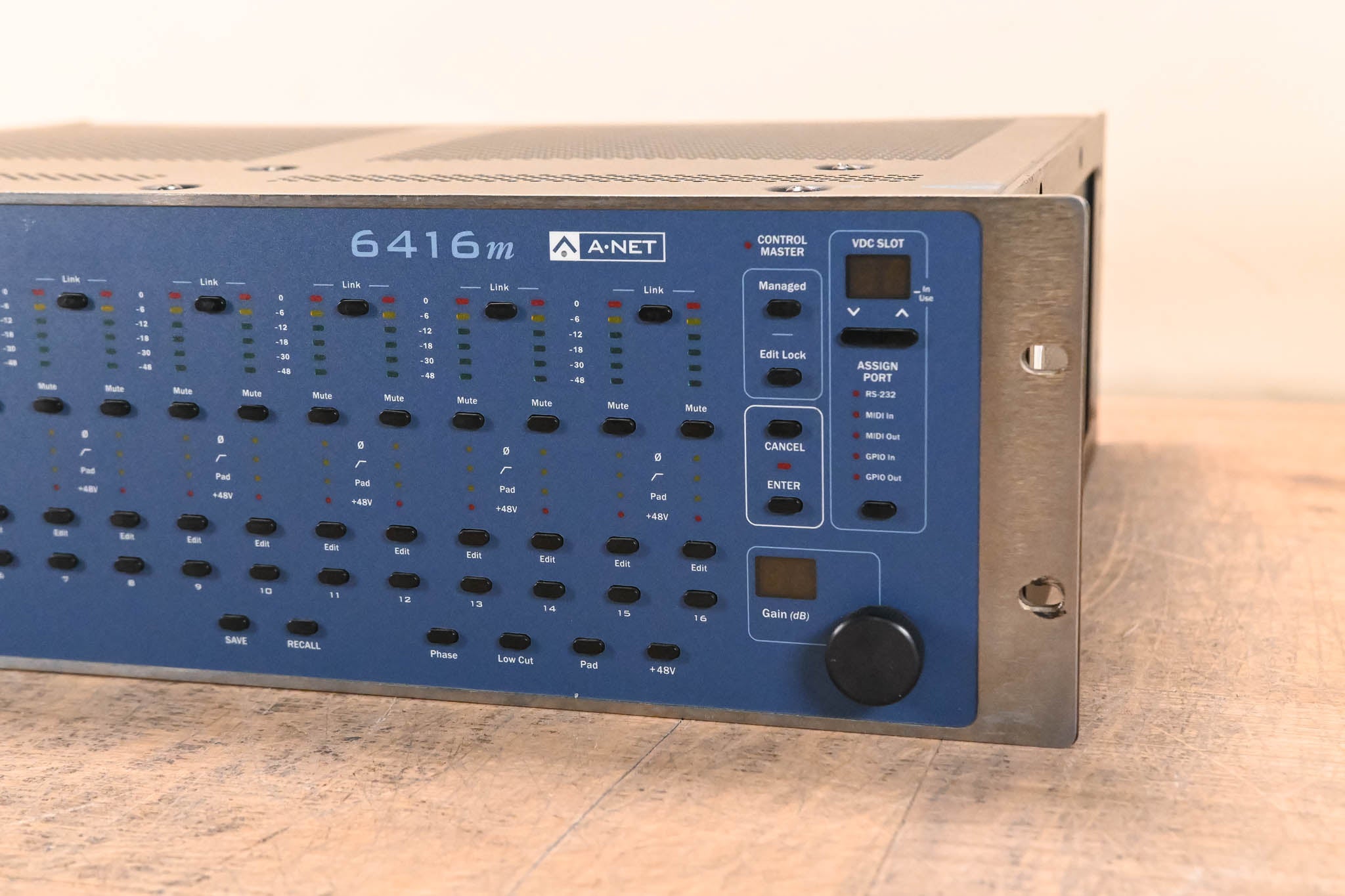 Aviom 6416m 16-Channel Mic Input Module