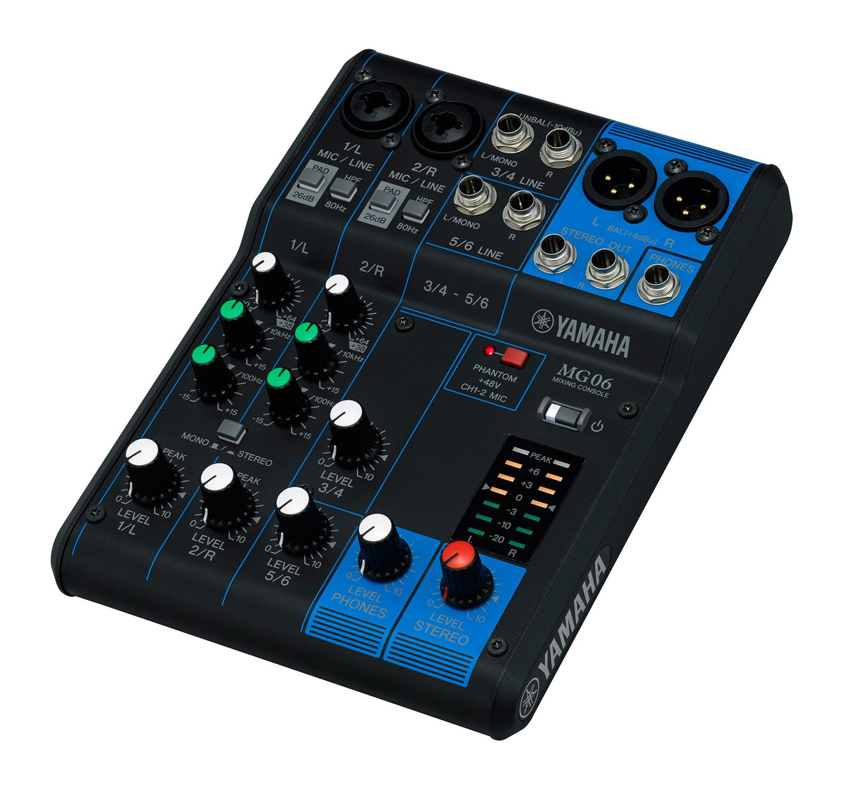 6-Input Stereo Mixer
