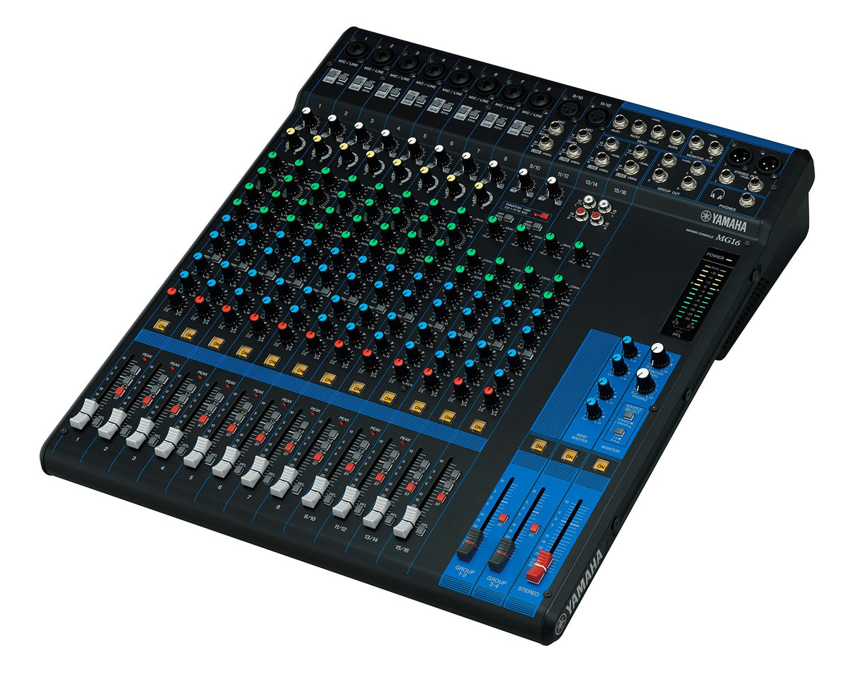 16-Input 6-Bus Mixer 12RU