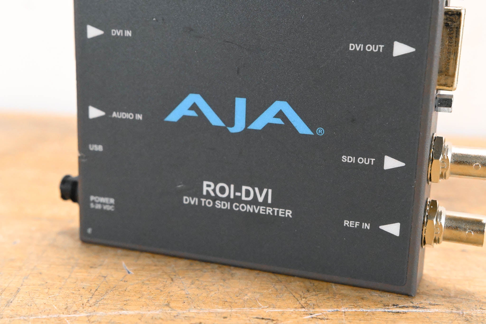 AJA ROI-DVI DVI/HDMI to SDI Converter with ROI Scaling (NO POWER SUPPLY)