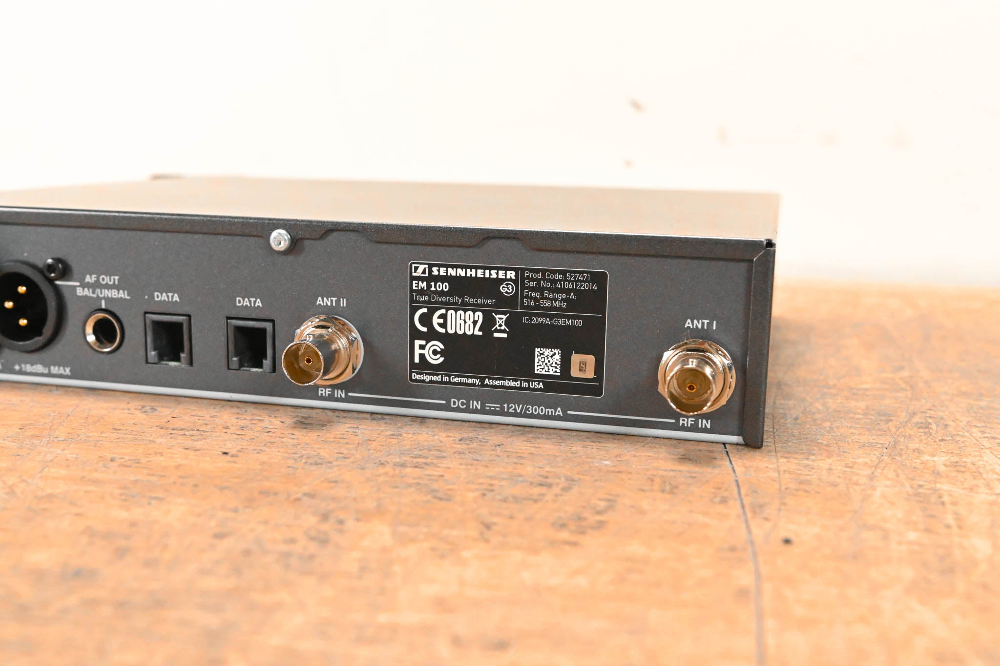 Sennheiser ew 100 G3 Bodypack Wireless System - A Range NO POWER SUPPLY