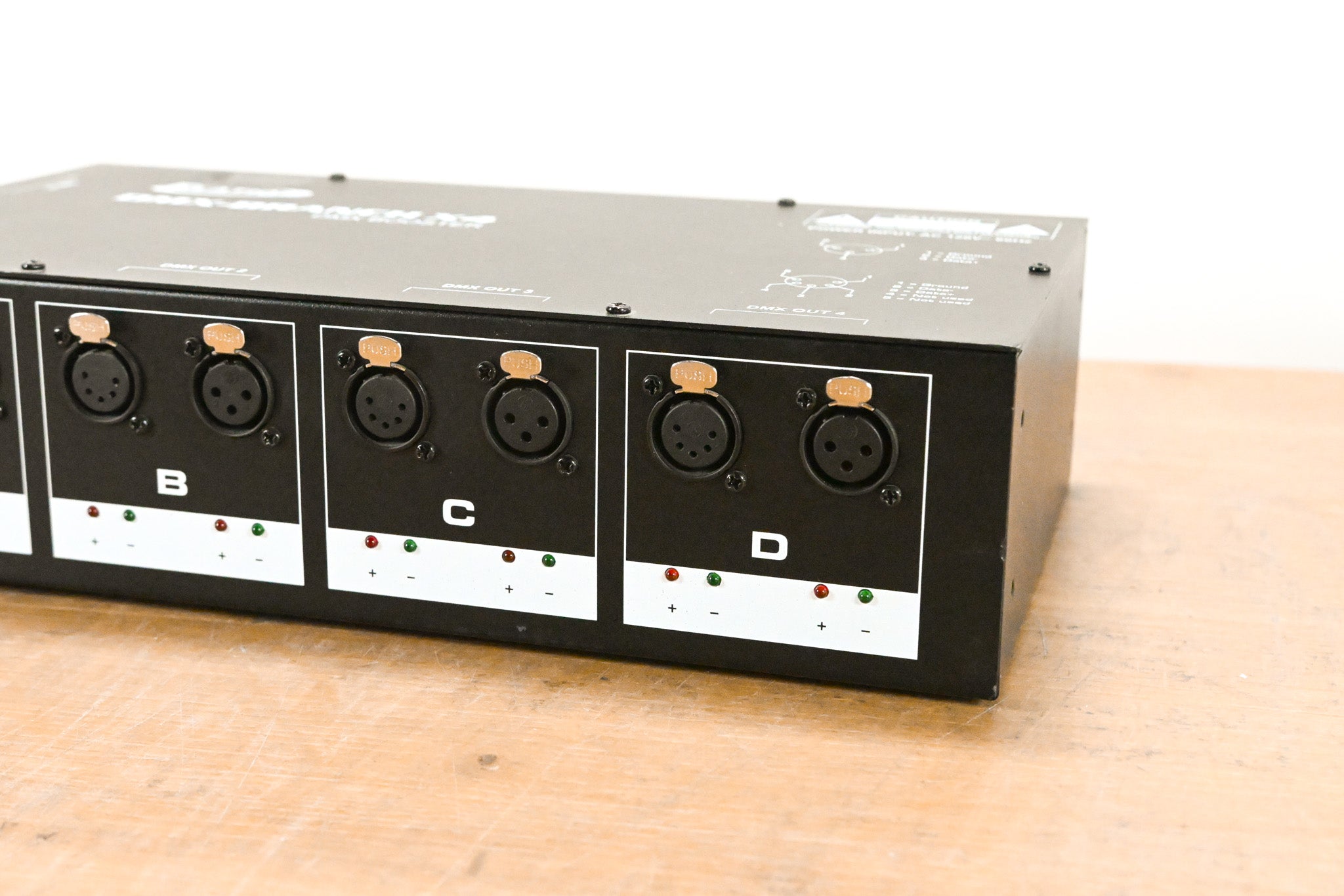 Elation DMX-Branch/4 4-Way 3-pin and 5-pin DMX Distributor