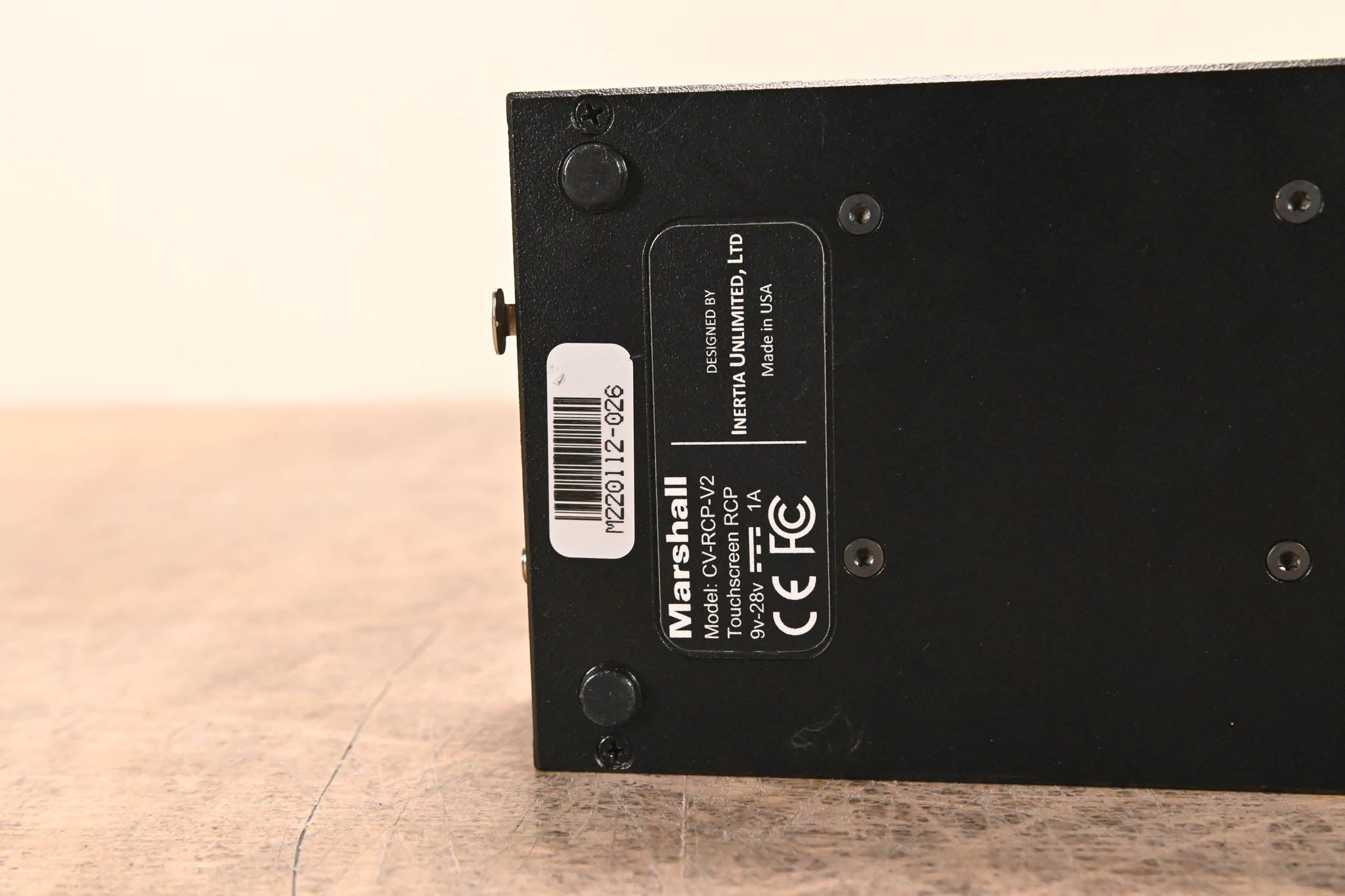 Marshall CV-RCP-V2 Multi-Camera Control Touchscreen RCP NO POWER SUPPLY