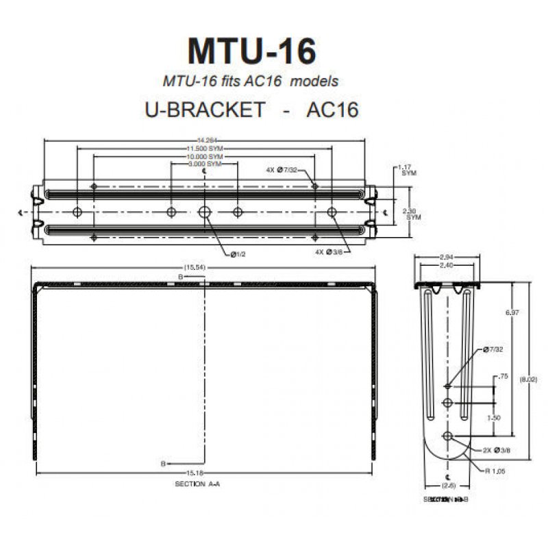 JBL MTU-16