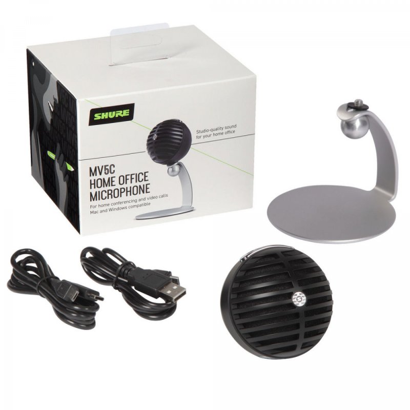 Home Office Microphone Black