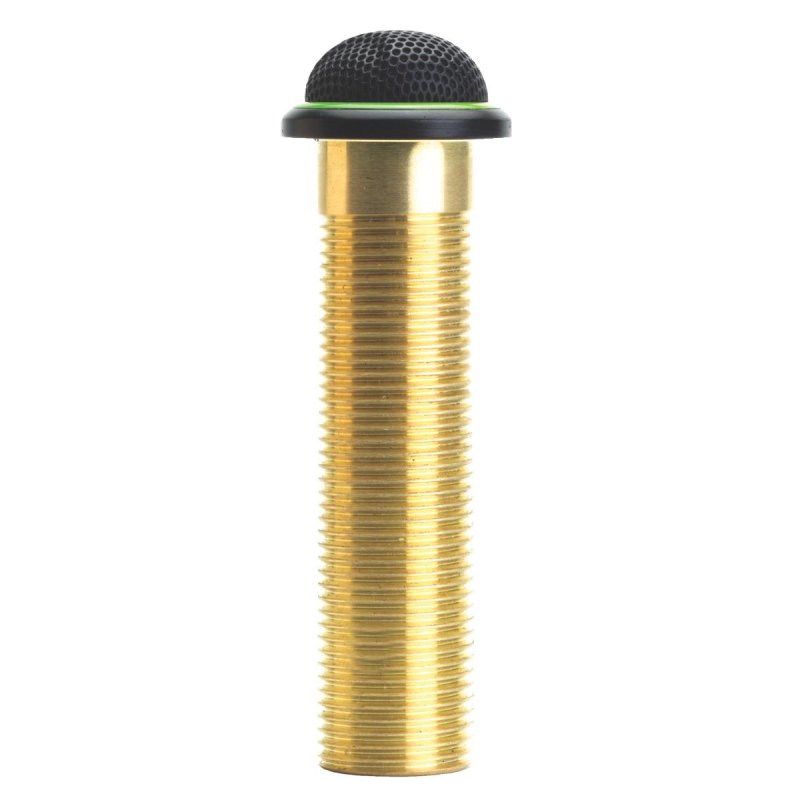 Microflex Series Low Profile Boundary Microphone (Black, Cardioid, Logic Controlled)