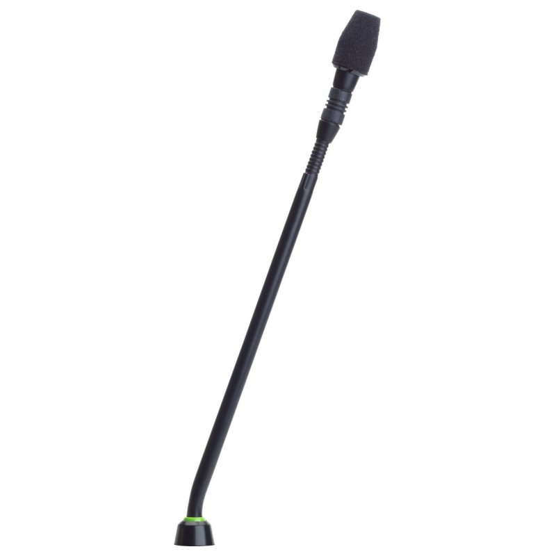 Microflex Series Modular Gooseneck Microphone (10", Cardioid, Status Indicator, Less Preamp)