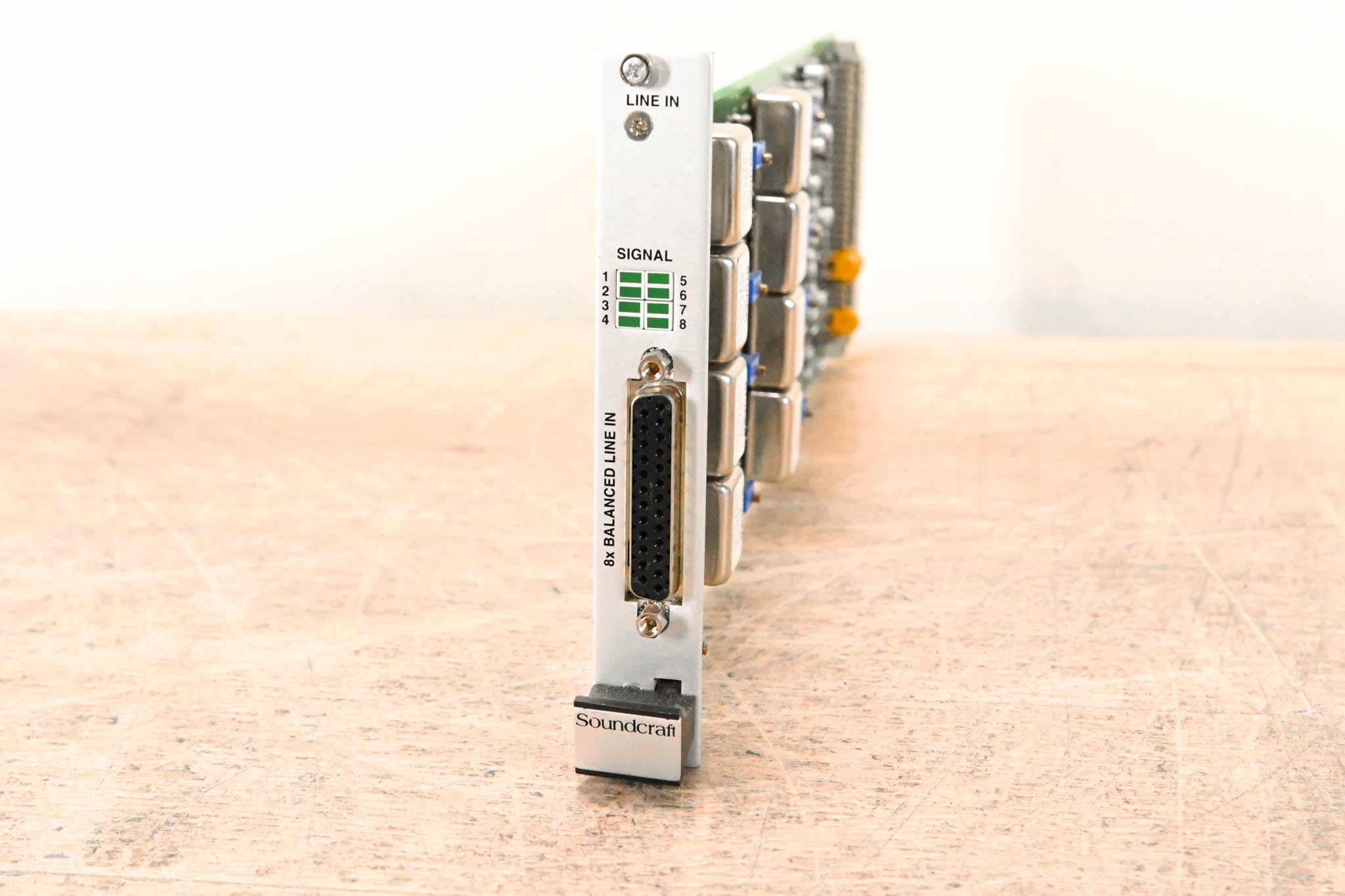 Studer 8-Channel Analog Line In Card for D21m & D23m Modular I/O Systems