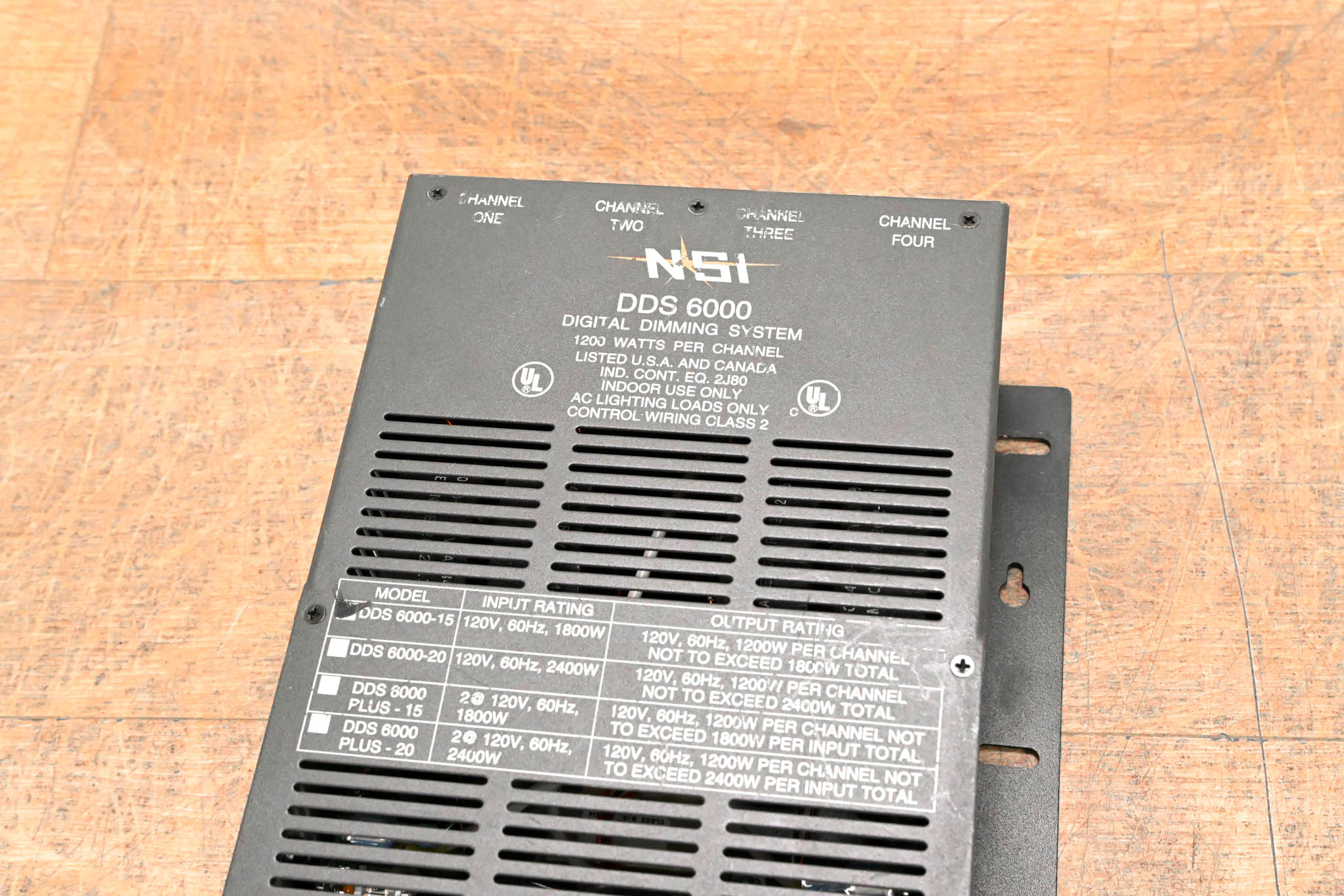 NSI DDS 6000 4-Channel Dimmer Pack