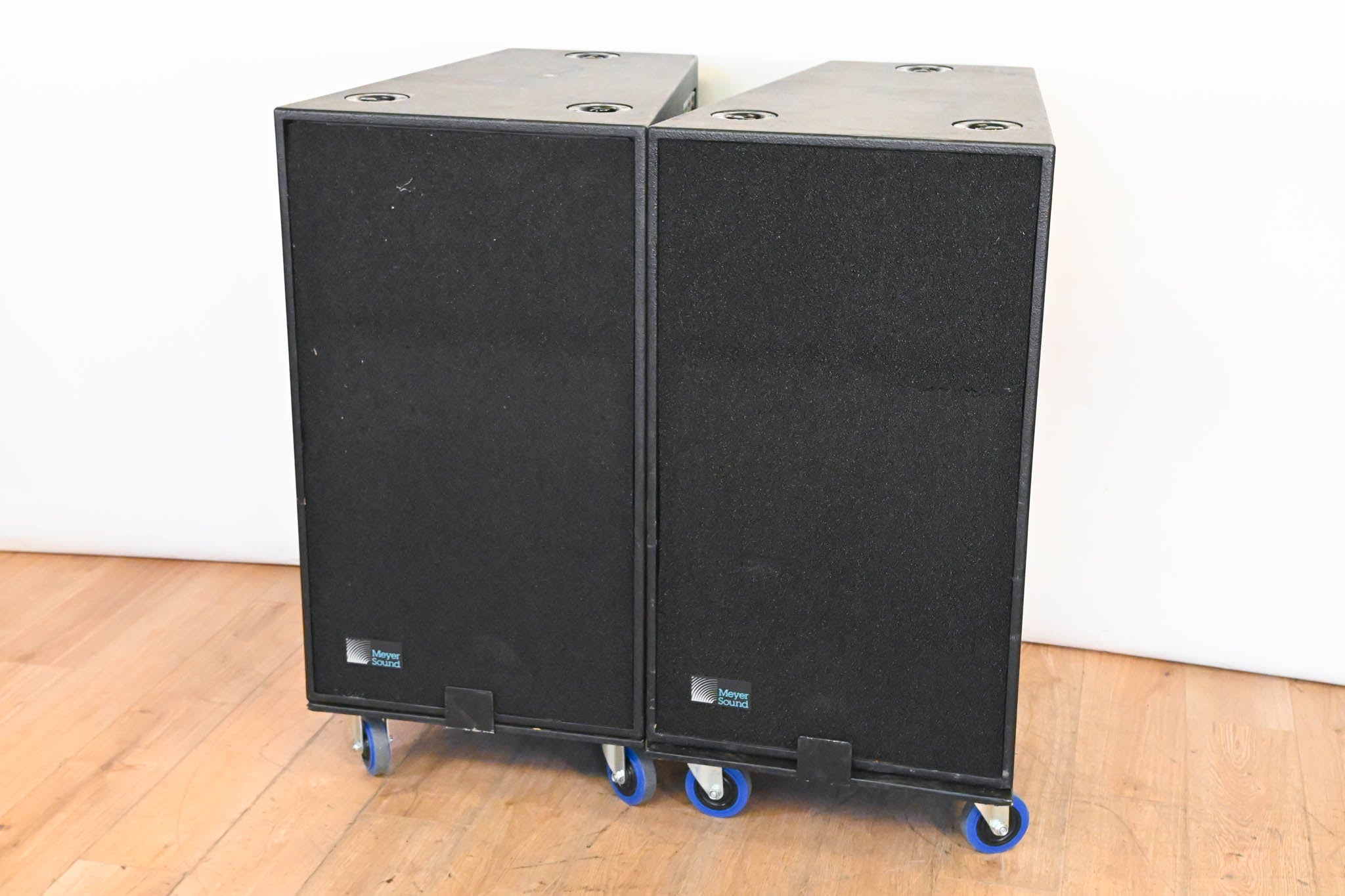 Meyer Sound MSL-4 Self-Powered Reinforcement Speaker (PAIR) w/ Wheels