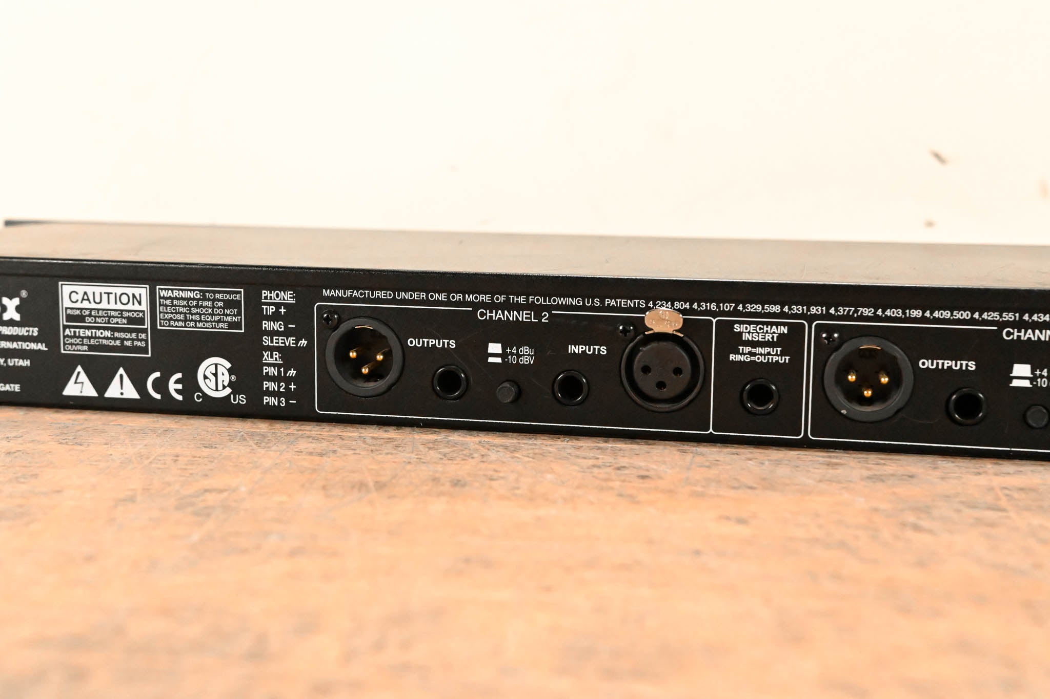 dbx 266XL 2-Channel Compressor/Gate