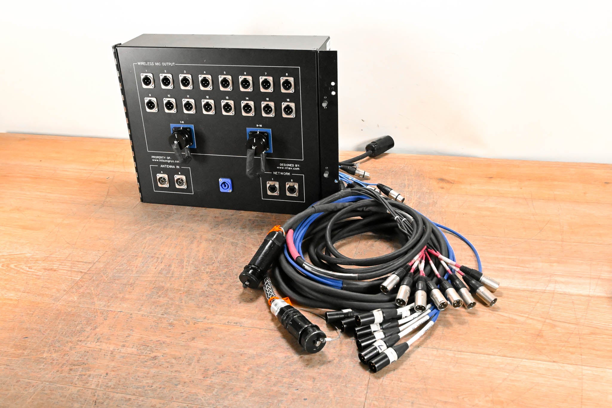 Lift AV Wireless Mic Output Panel (Custom)