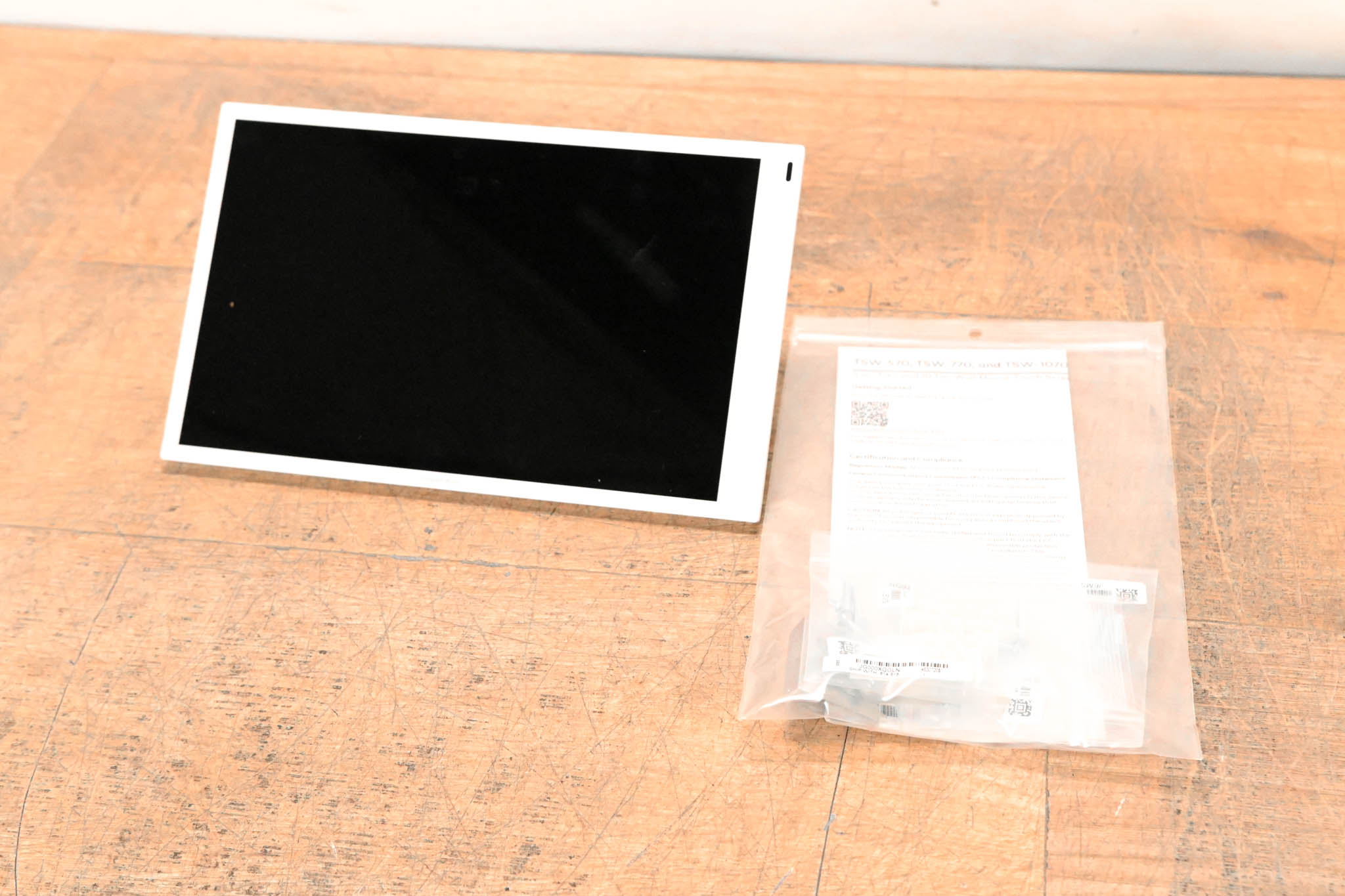 Crestron TSW-1070R-W 10.1" Wall Mount White Touch Screen