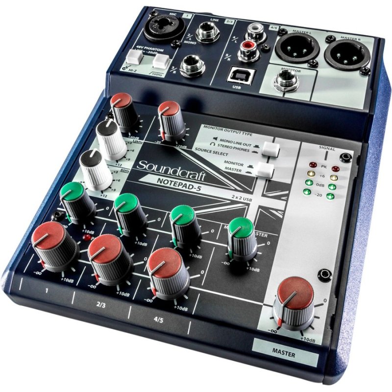 Soundcraft NOTEPAD-5