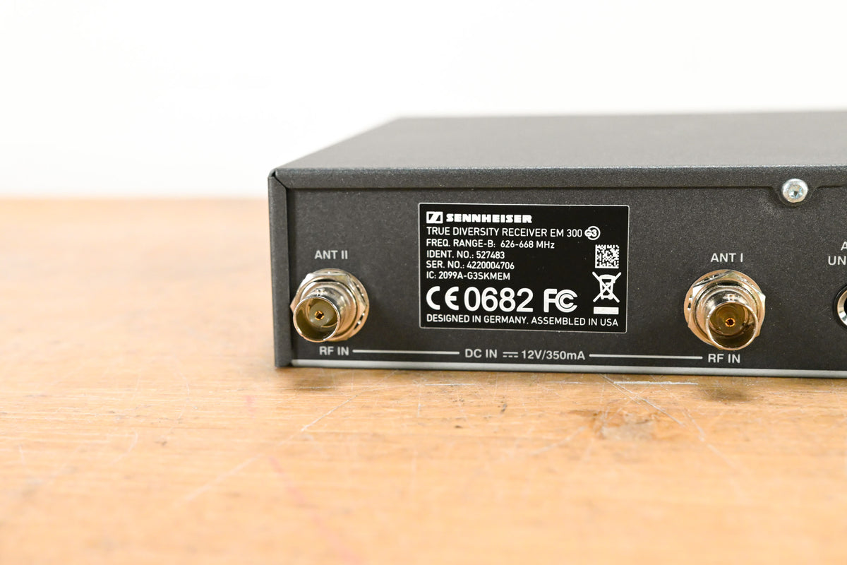 Sennheiser ew 300 G3 Bodypack Wireless System - B Range NO POWER SUPPLY