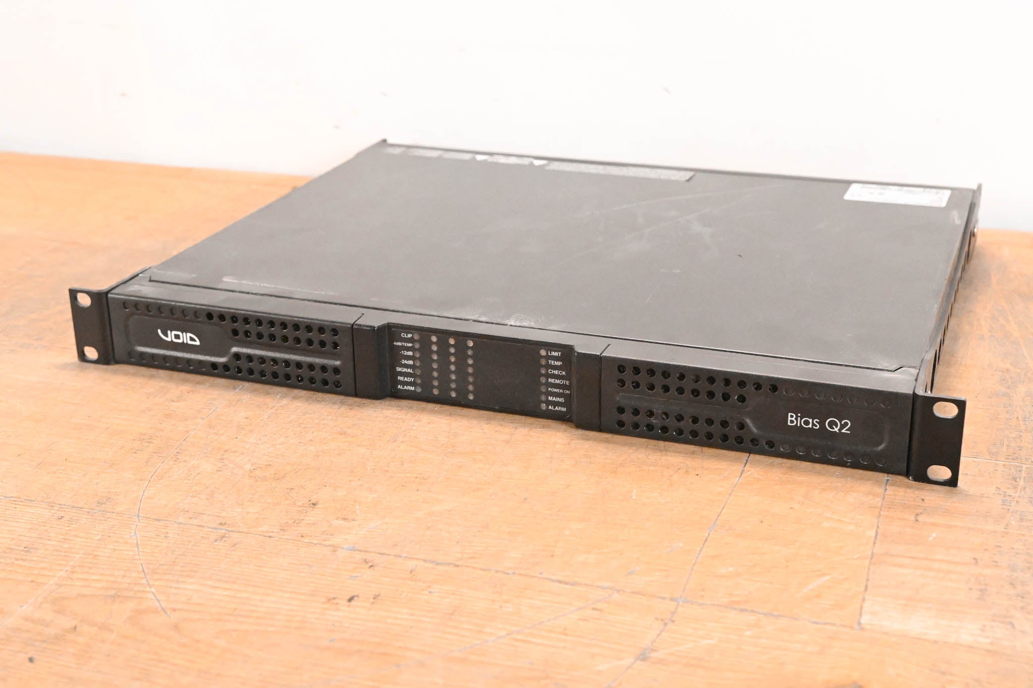 Void Bias Q2 4-Channel DSP Power Amplifier w/ Dante