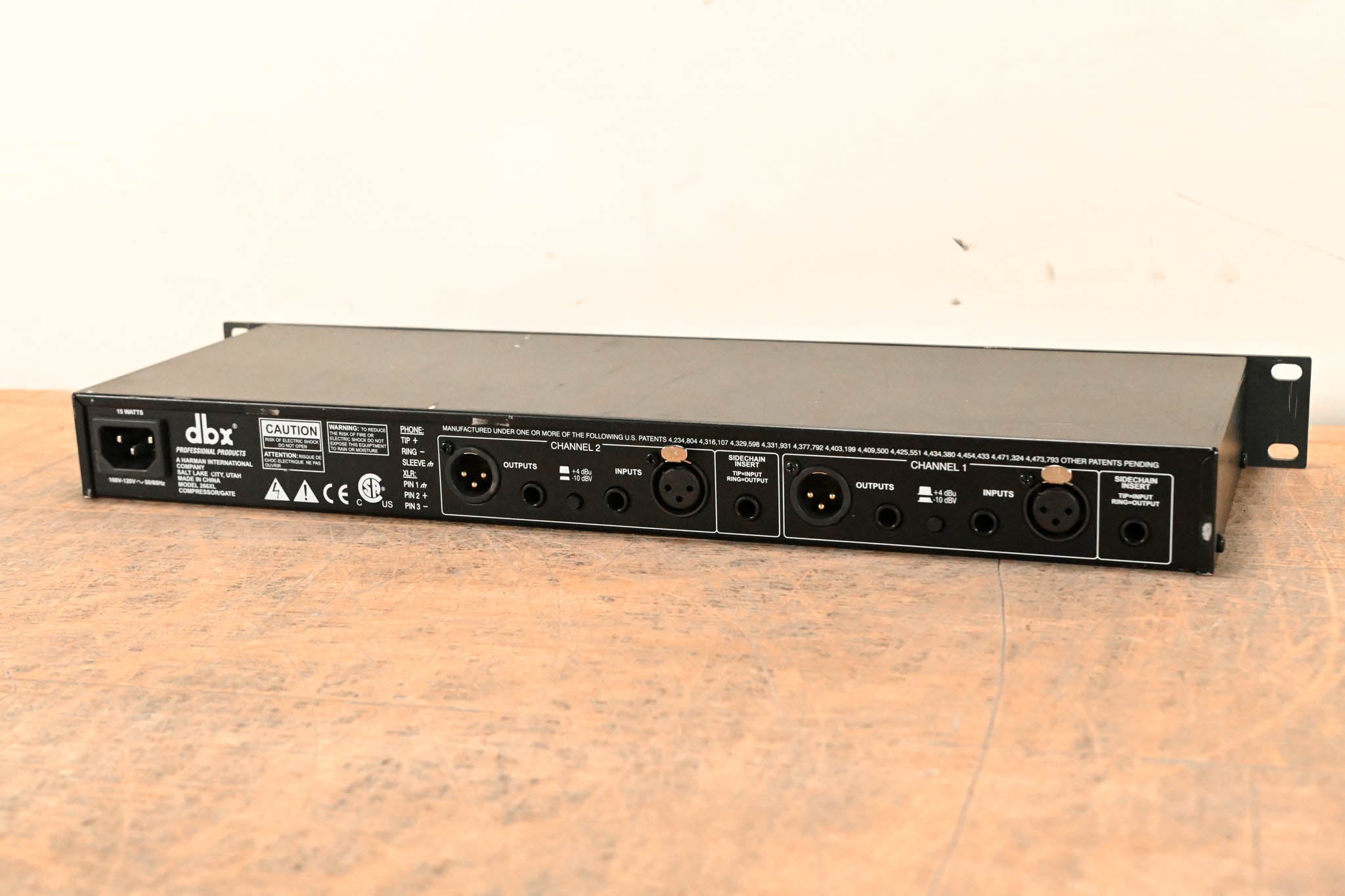 dbx 266XL 2-Channel Compressor/Gate